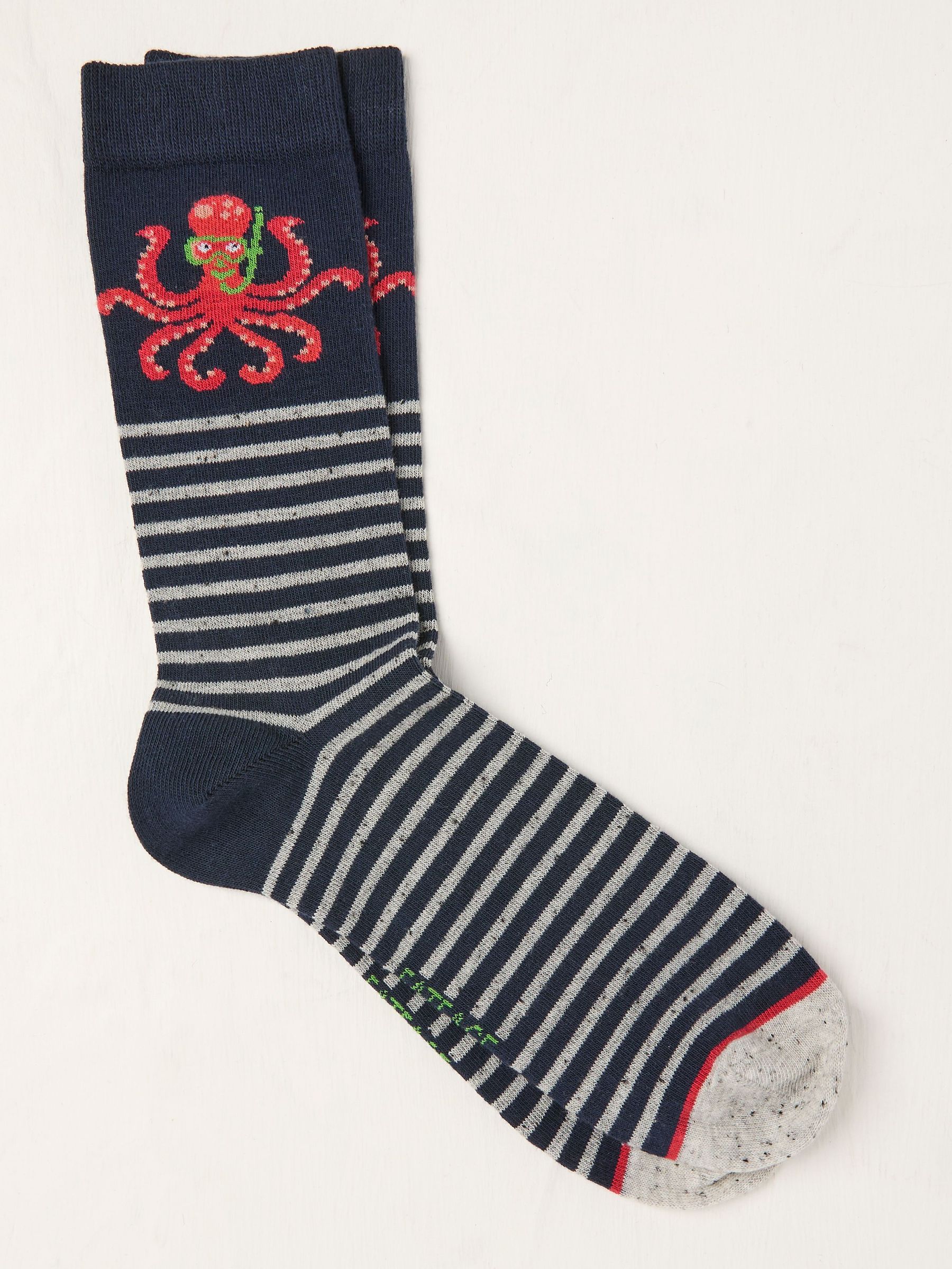 Blue Octopus Socks (AL0428) | $12