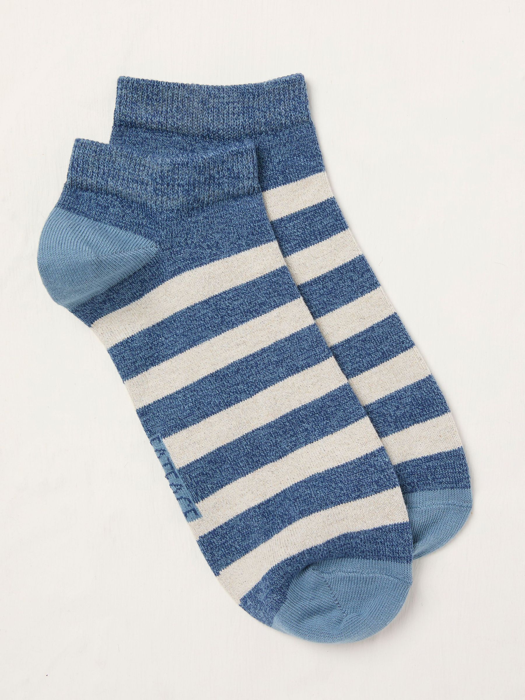 Blue Twist Trainer Socks (AL0431) | €7.50