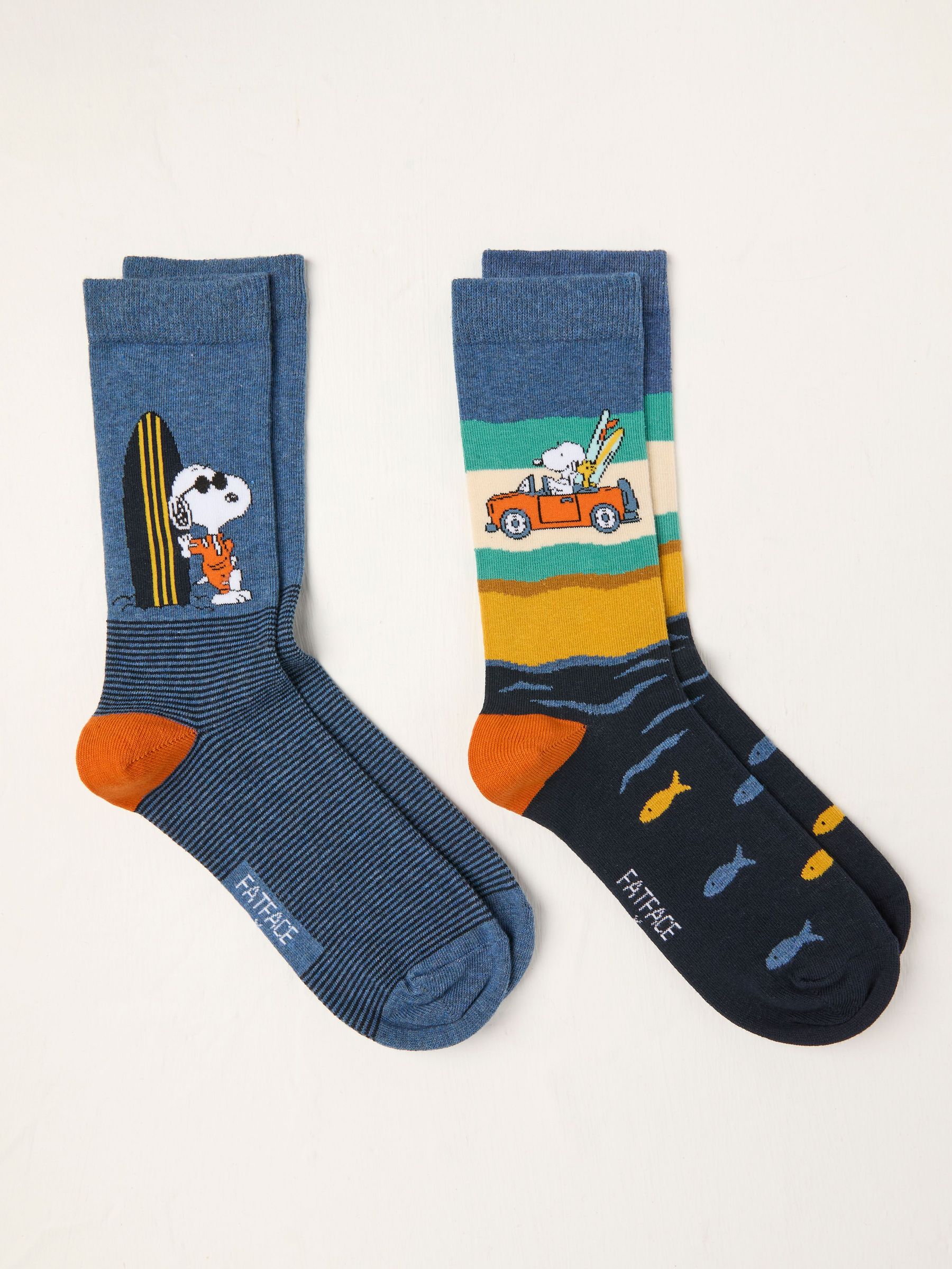 Blue Snoopy Socks 2 Pack (AL0432) | $18