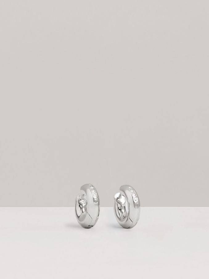 Huggie Earrings in Silver (AL1176) | €25