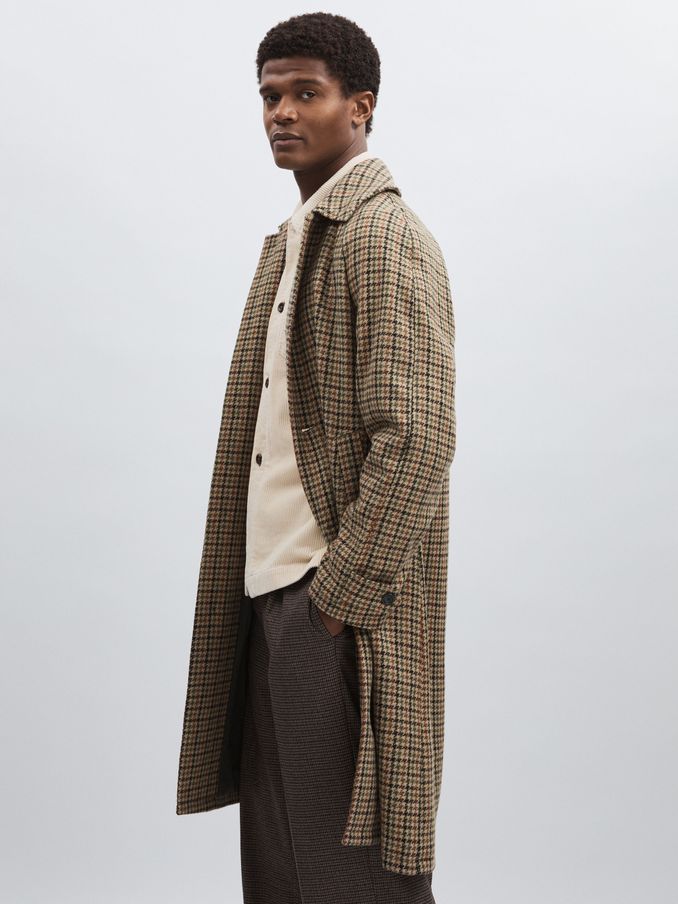 Coat in Brown/Black (AL7819) | US$377