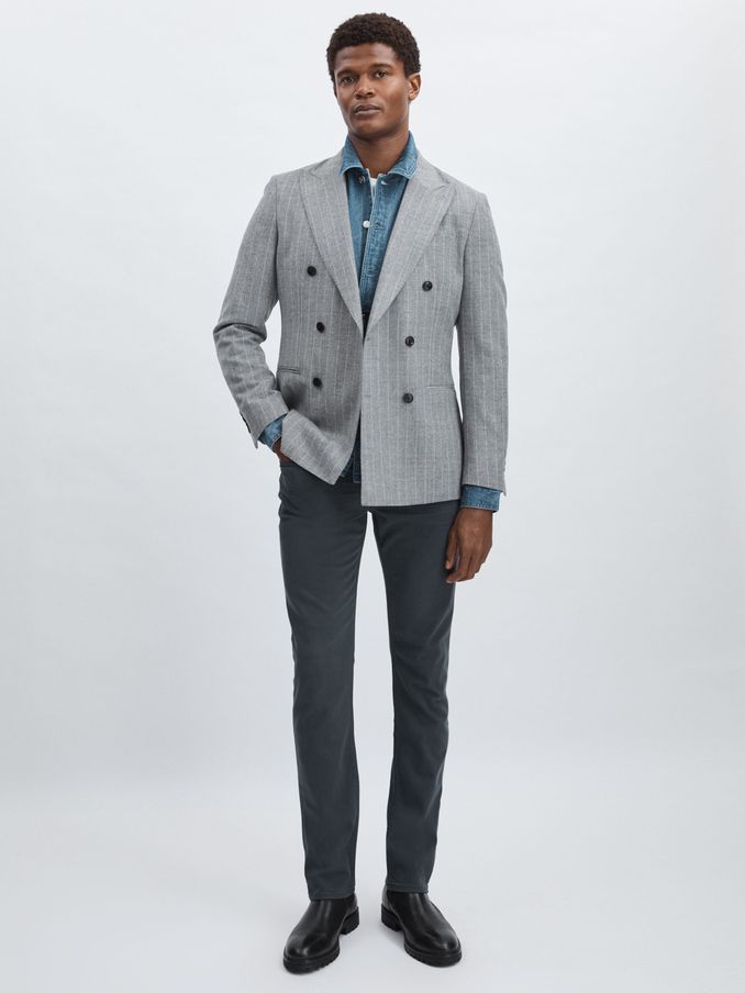 Paige Slim Straight-Leg Jeans in Vintage Onyx Blue (AL7831) | €345