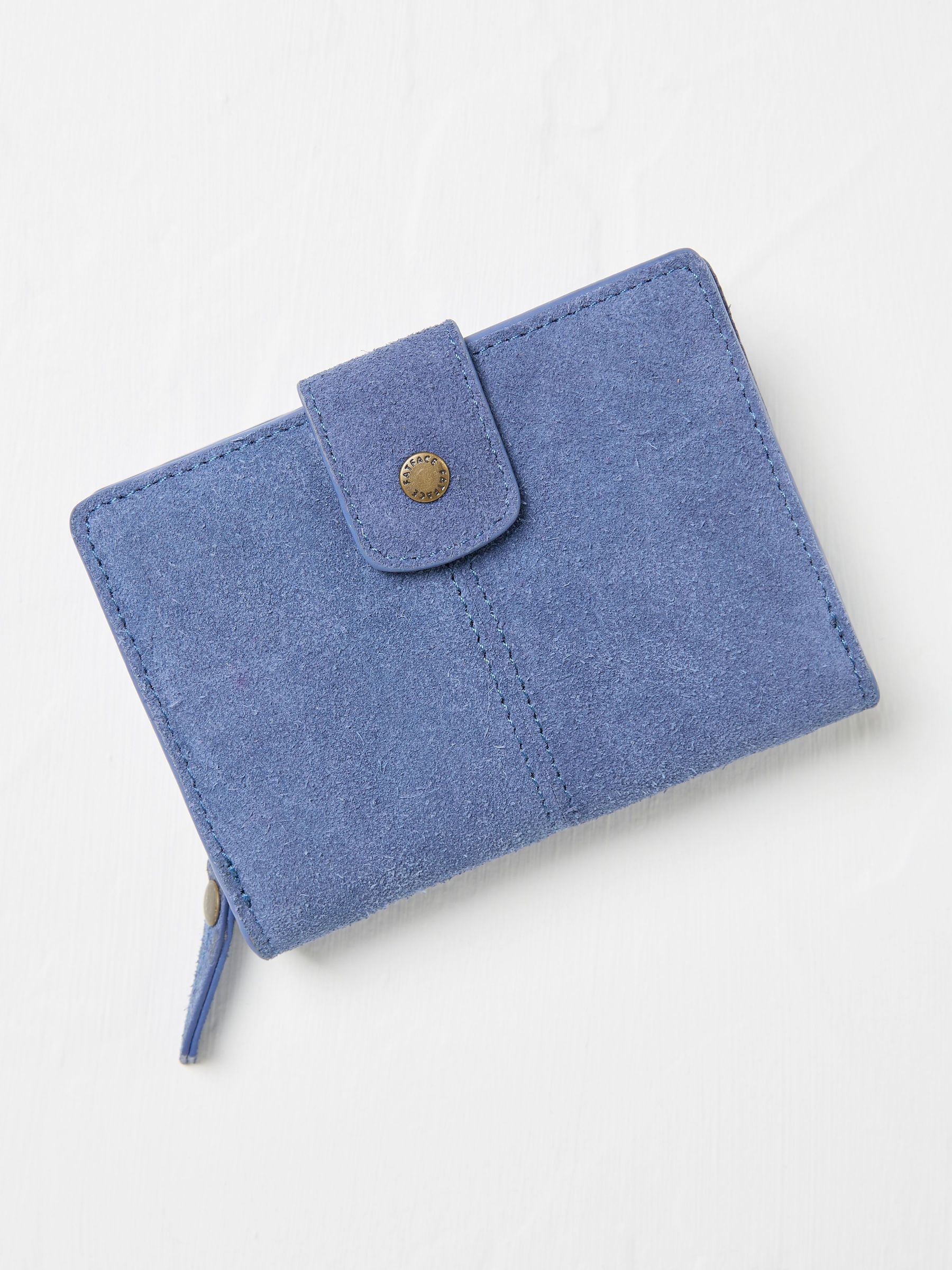 Blue Etta Suede Purse (AL8268) | $54