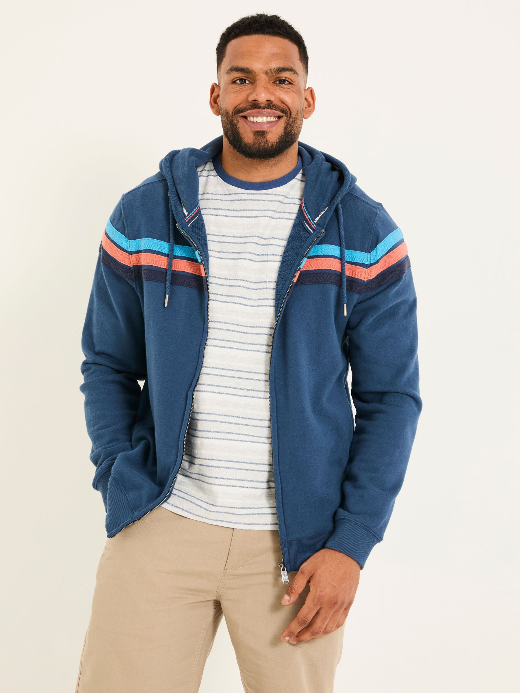 Brooke Navy Brooke Cut and Sew Hoody (AL9006) | €79