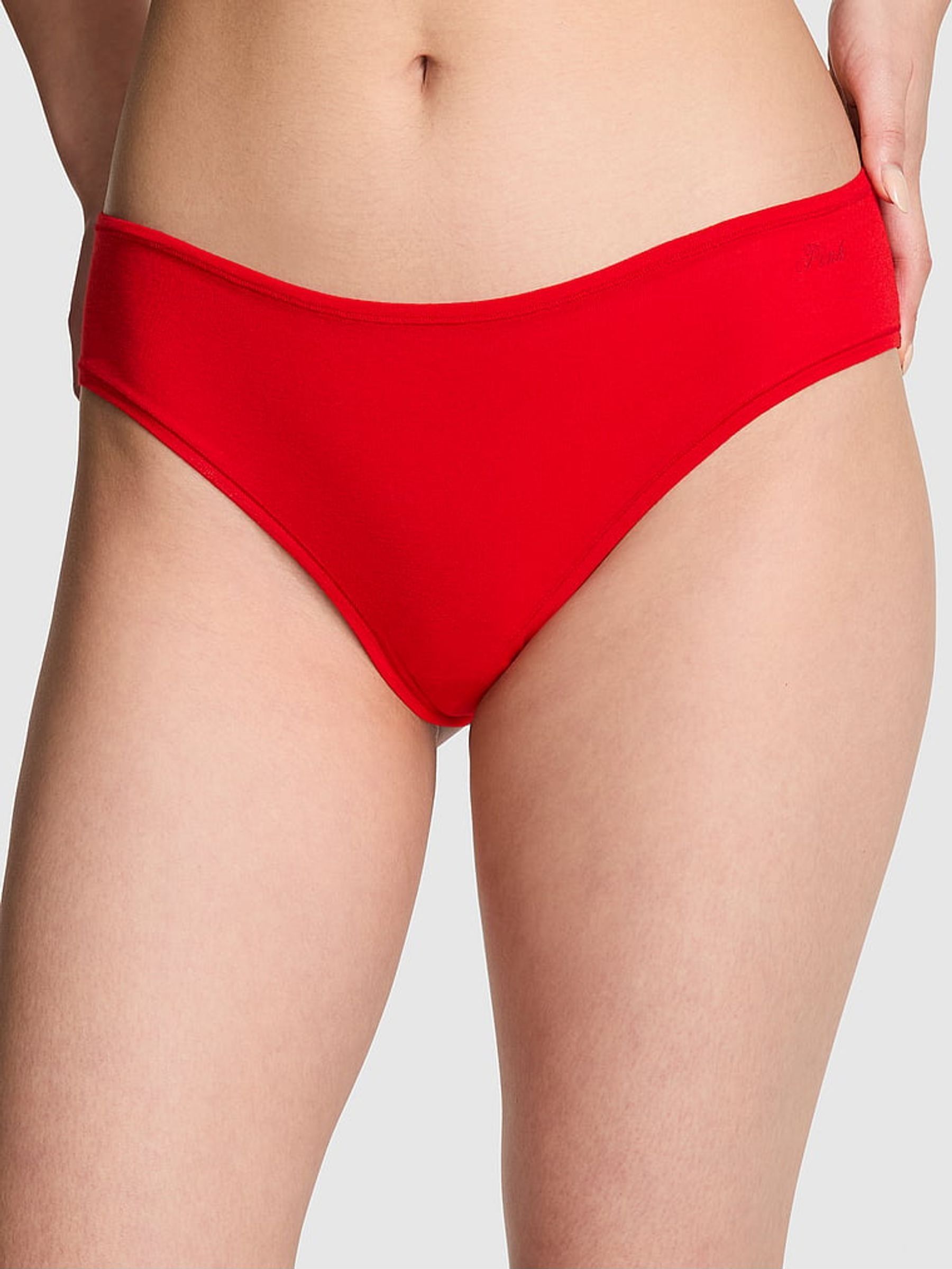Vermillion Red Cheeky Cotton Knickers (AM0885) | €10.50