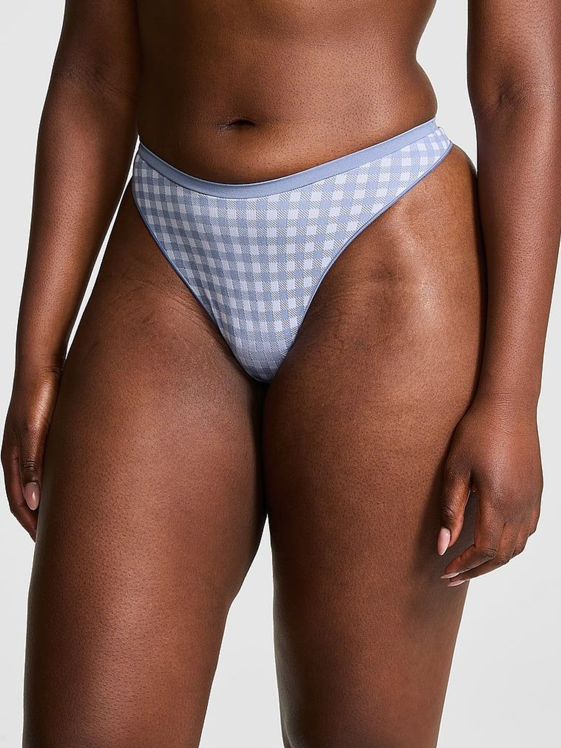 Dusty Iris Blue Mini Scoop Thong Knickers (AM0911) | €10.50