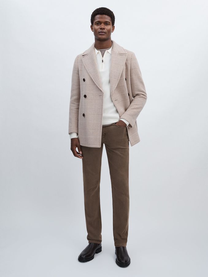 Paige Slim Straight Leg Jeans in Vintage Falcon (AM2226) | €172