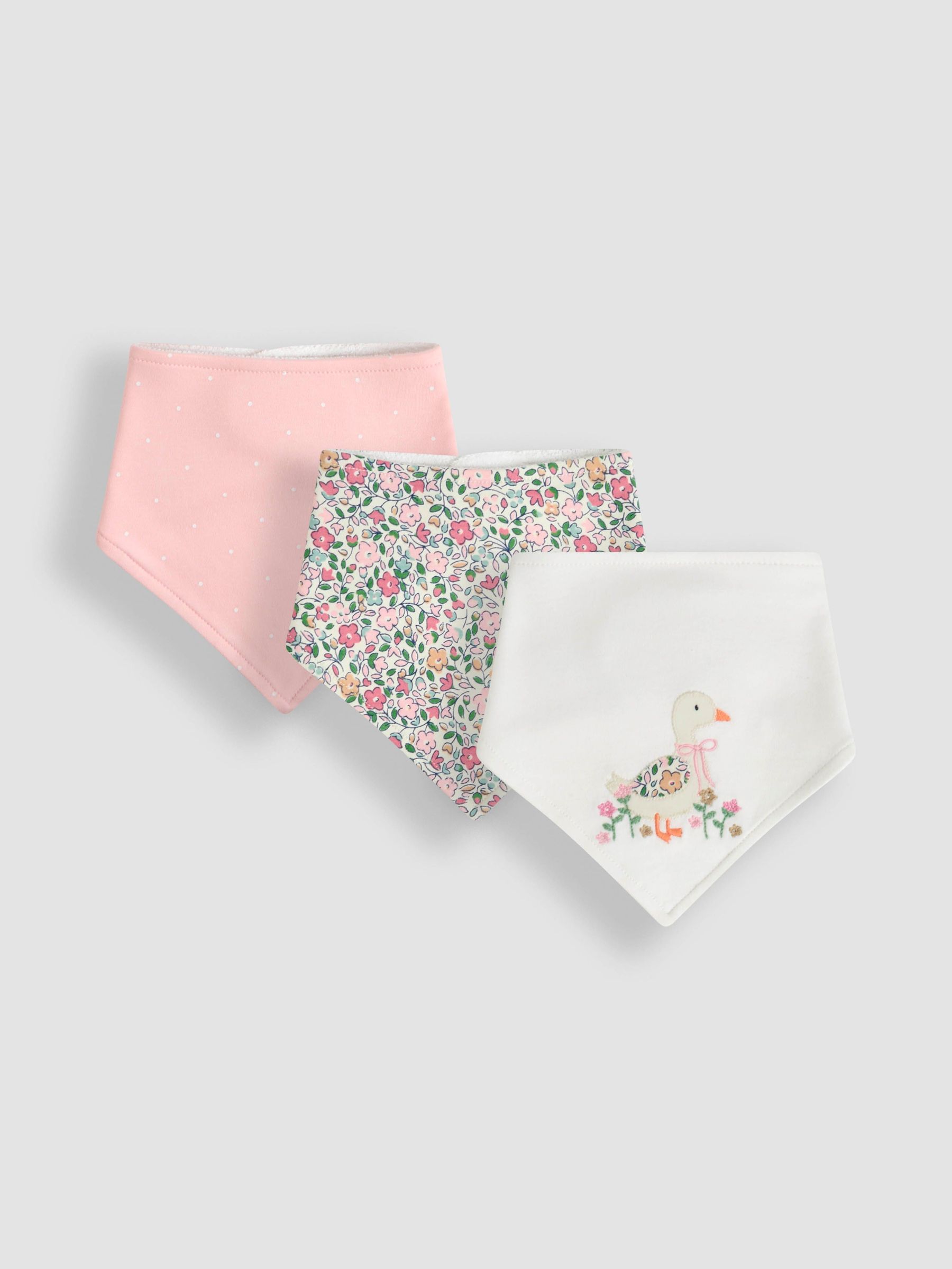 Pink 3-Pack Dribble Bibs (AM3610) | $21