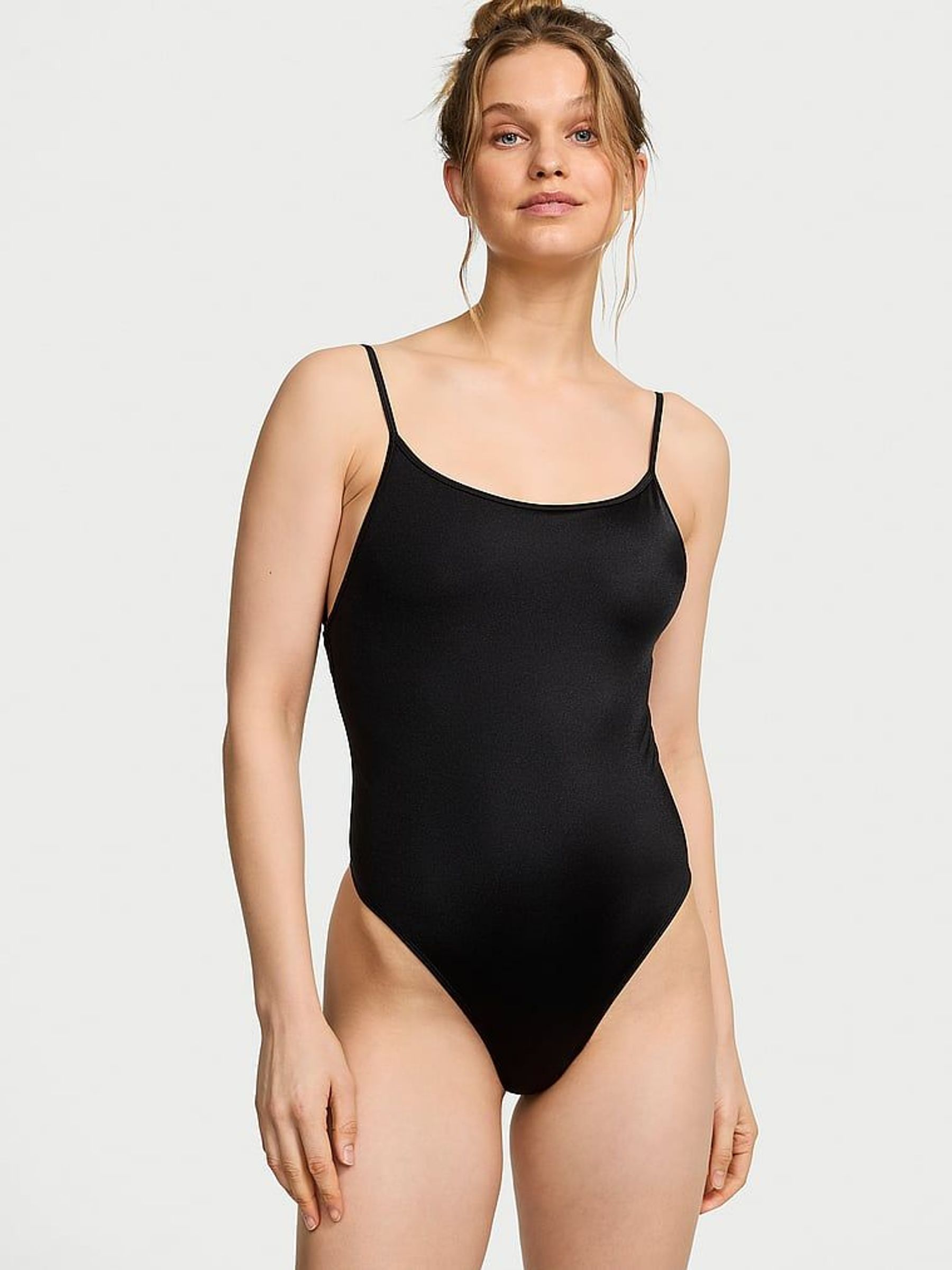 Black Archive Scoop Cheeky Swimsuit (AM6499) | €101