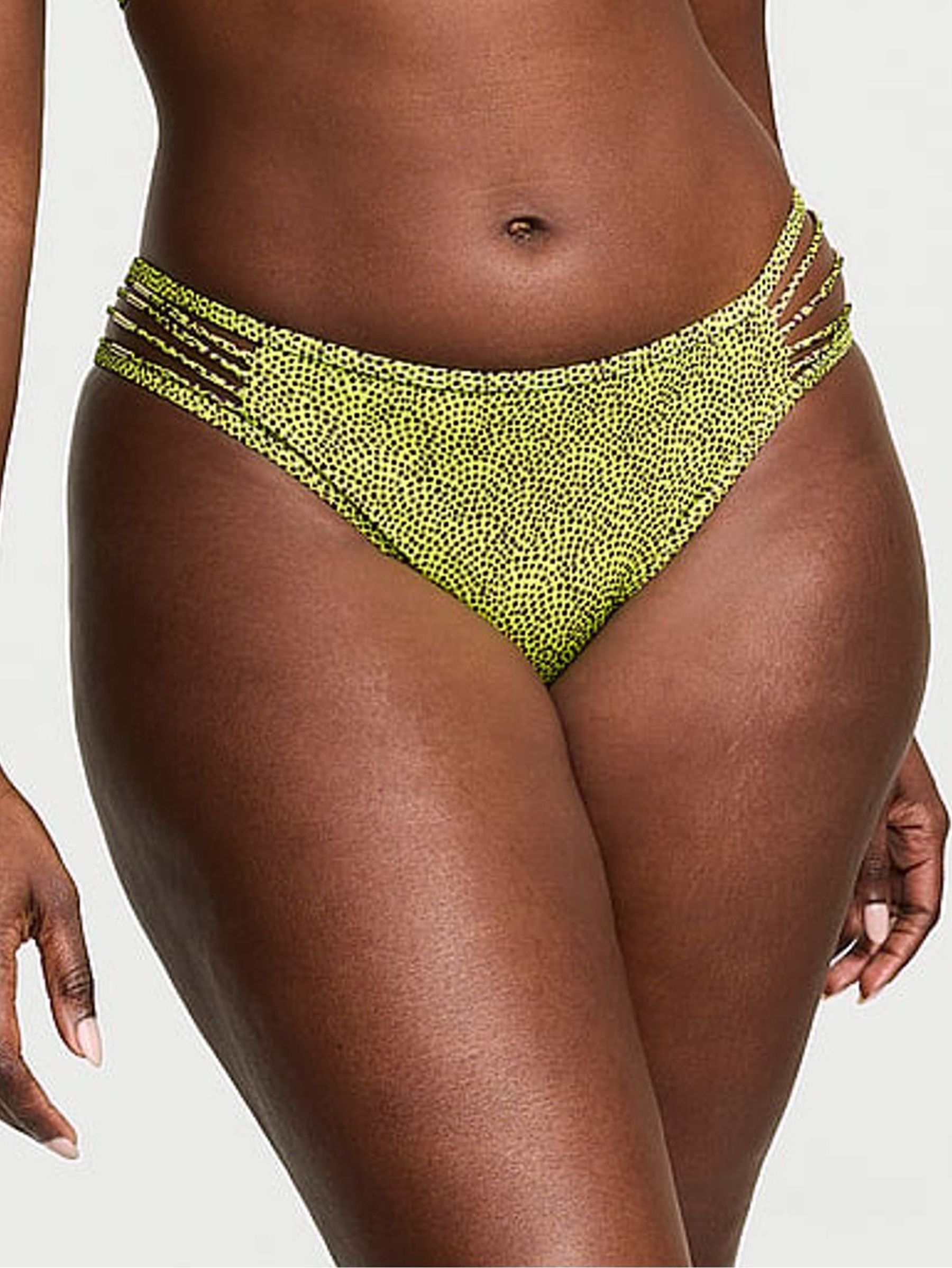 Limelight Green Dots Brazilian Archive Bikini Bottoms (AM6506) | €55