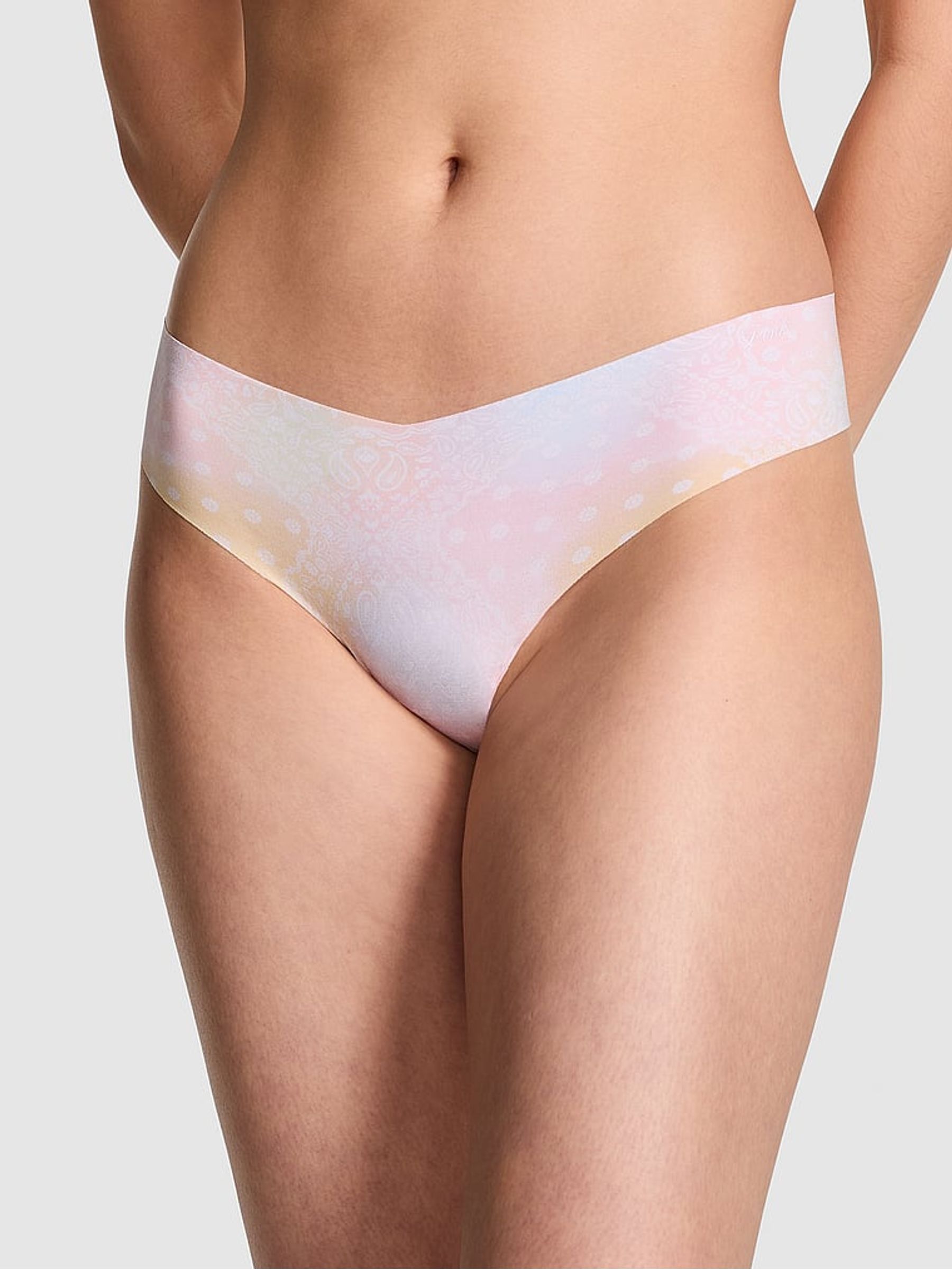 Pink Multi Bandana Thong Knickers (AM6550) | €10.50