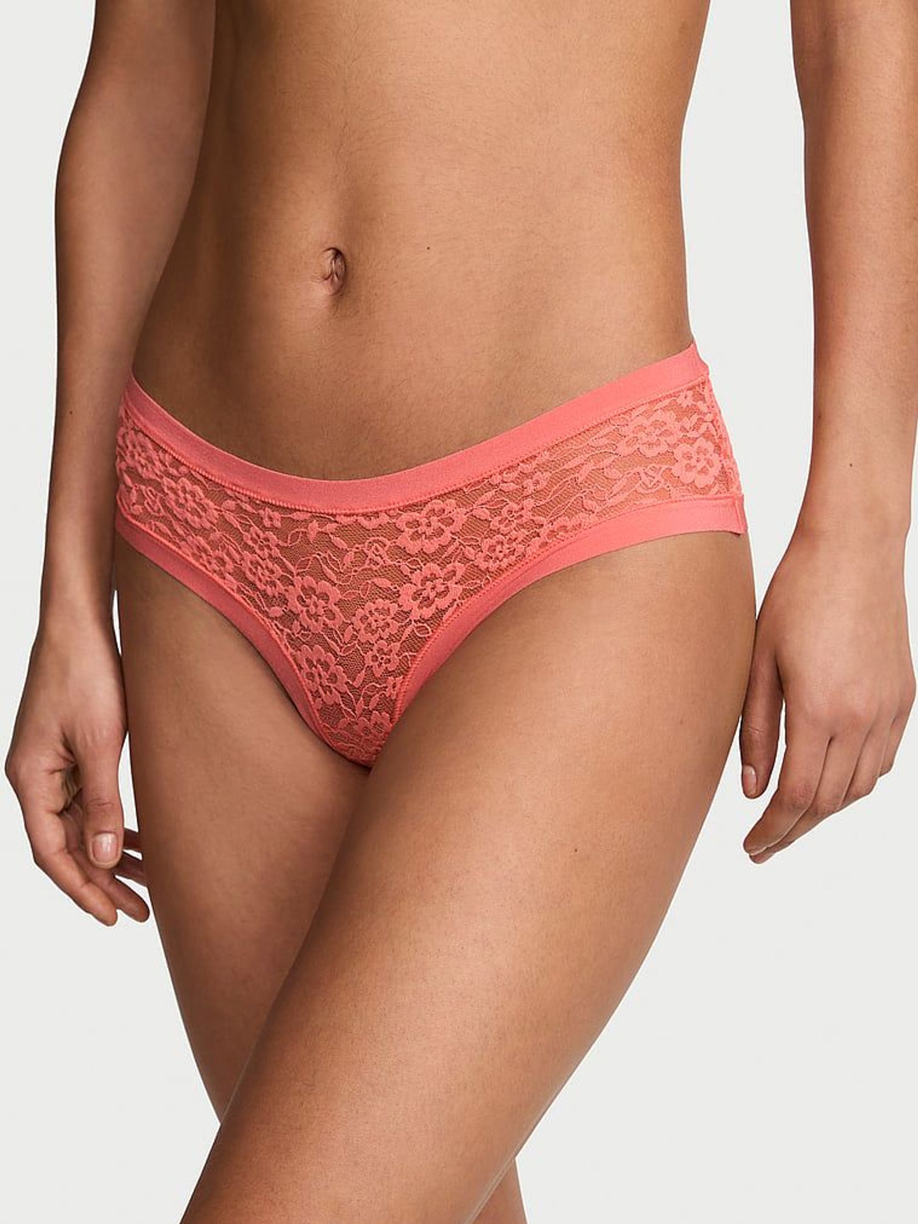 Coral Ribbon Orange Cheeky Knickers (AM6552) | €10.50