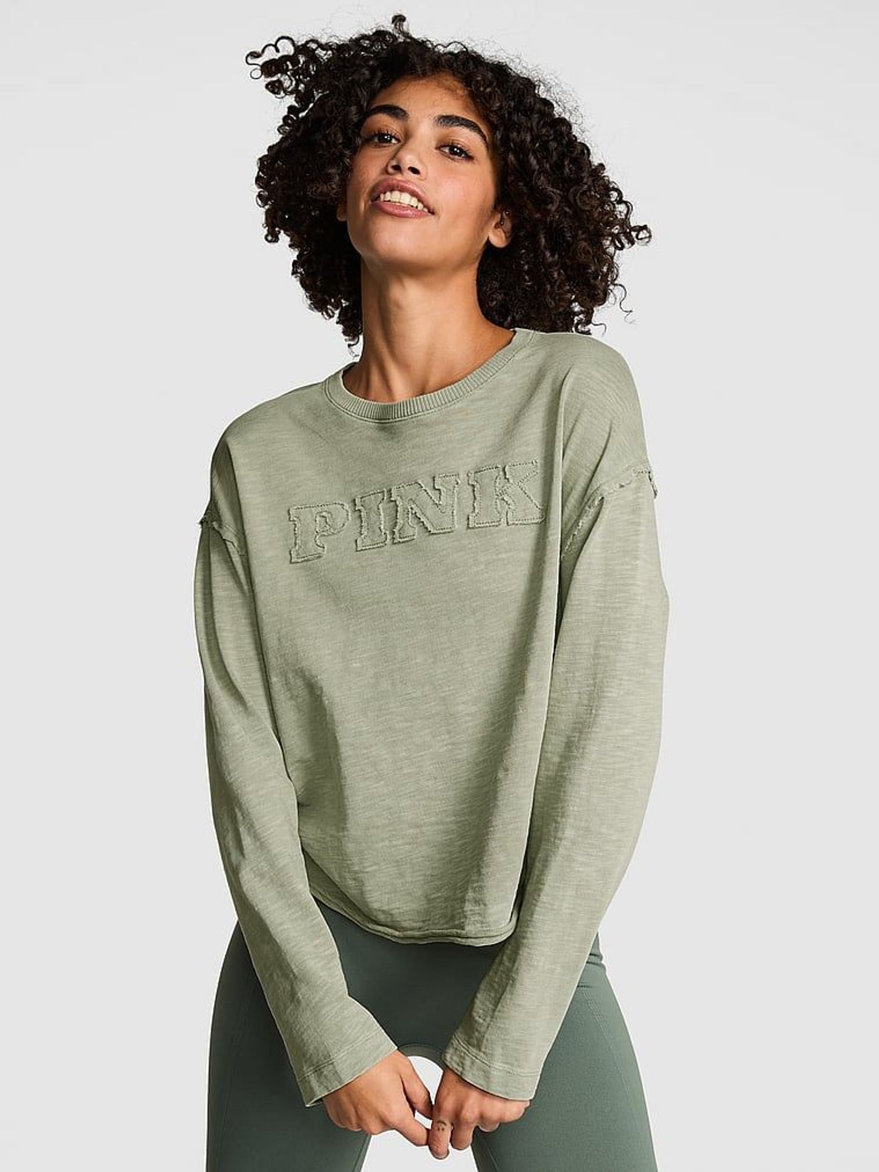 Green Garden Jersey Sweatshirt (AM6791) | €40