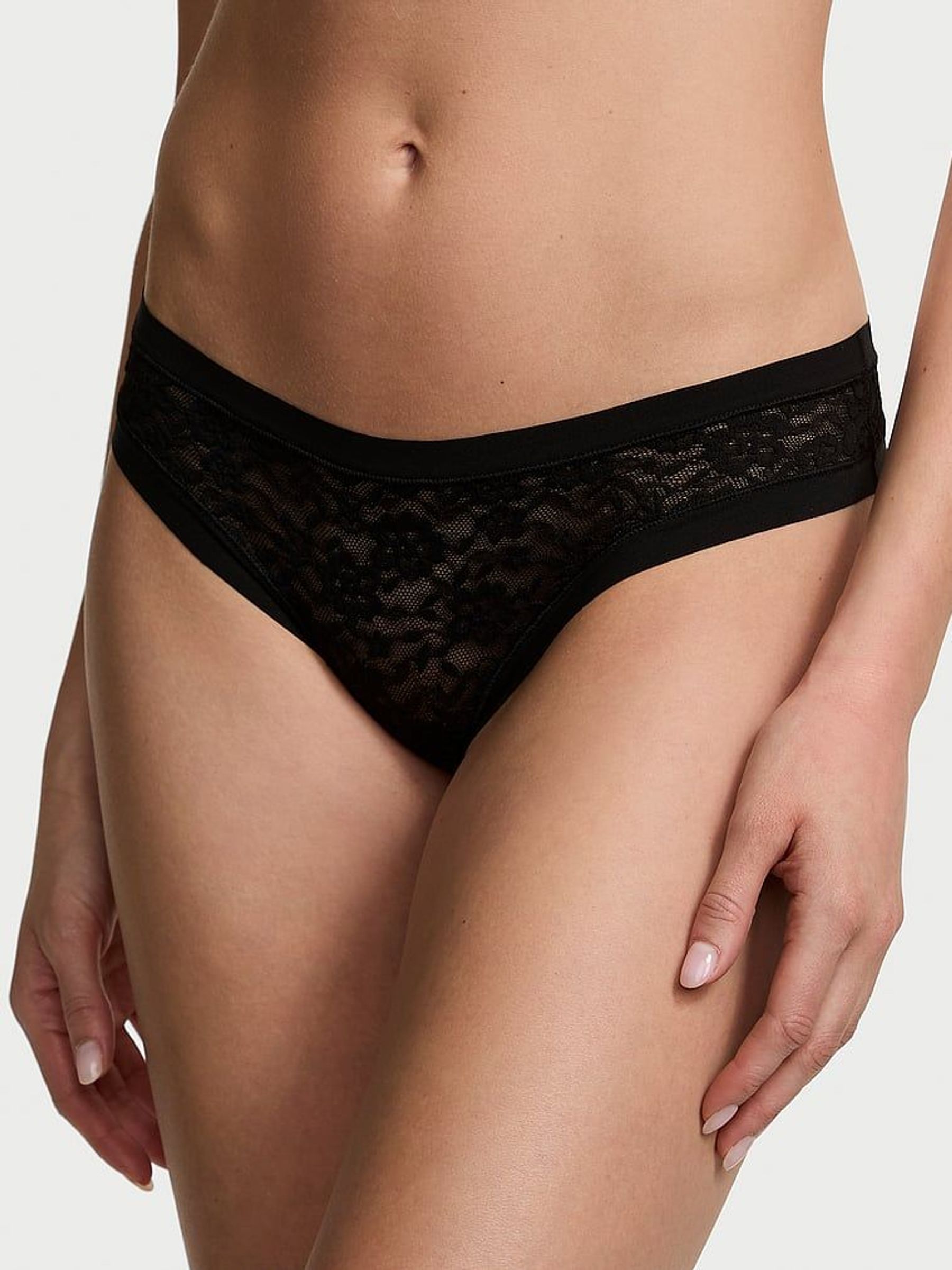 Black Thong Knickers (AM6810) | €10.50