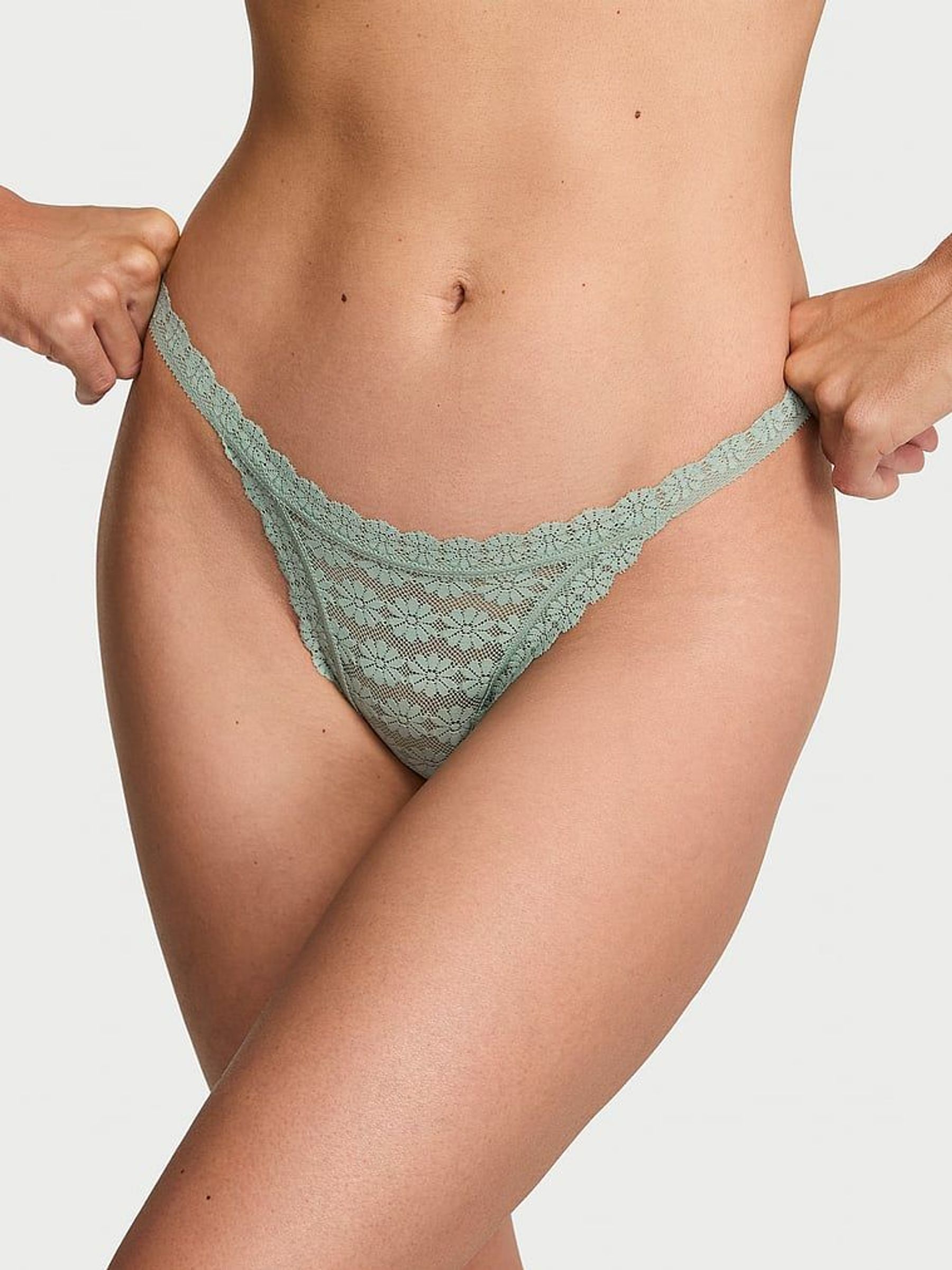 Seasalt Green Thong Knickers (AM6812) | €10.50