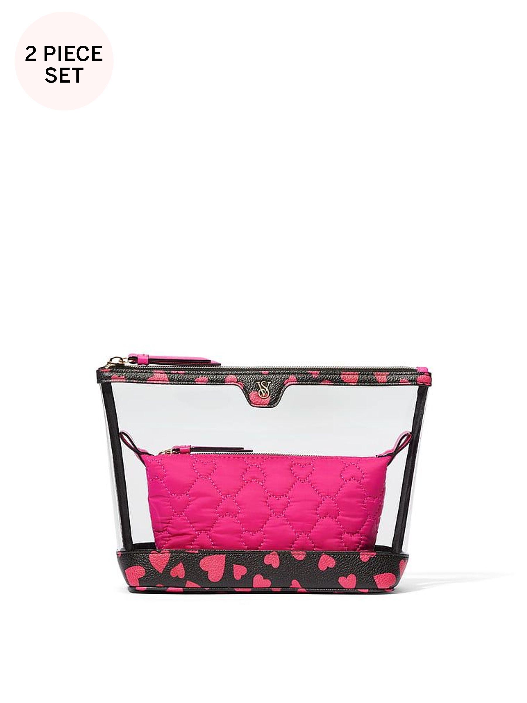 Pink Hearts AM/PM Makeup Bag Duo (AM6875) | €33