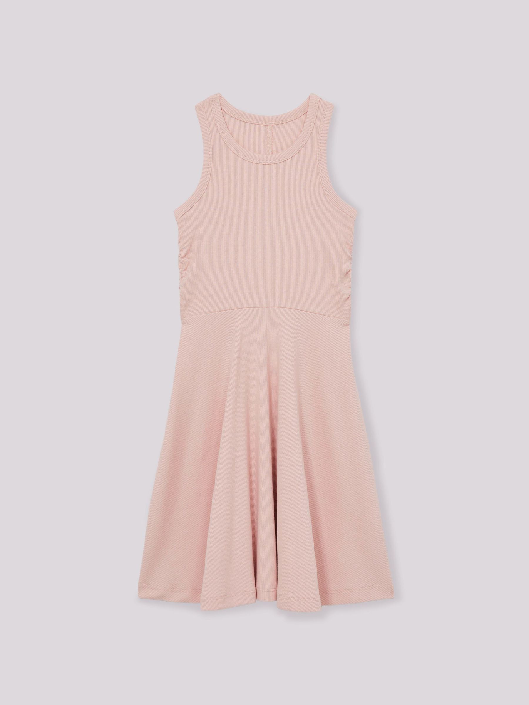 Jersey Ruched Skater Dress in Pink (AN4006) | €45