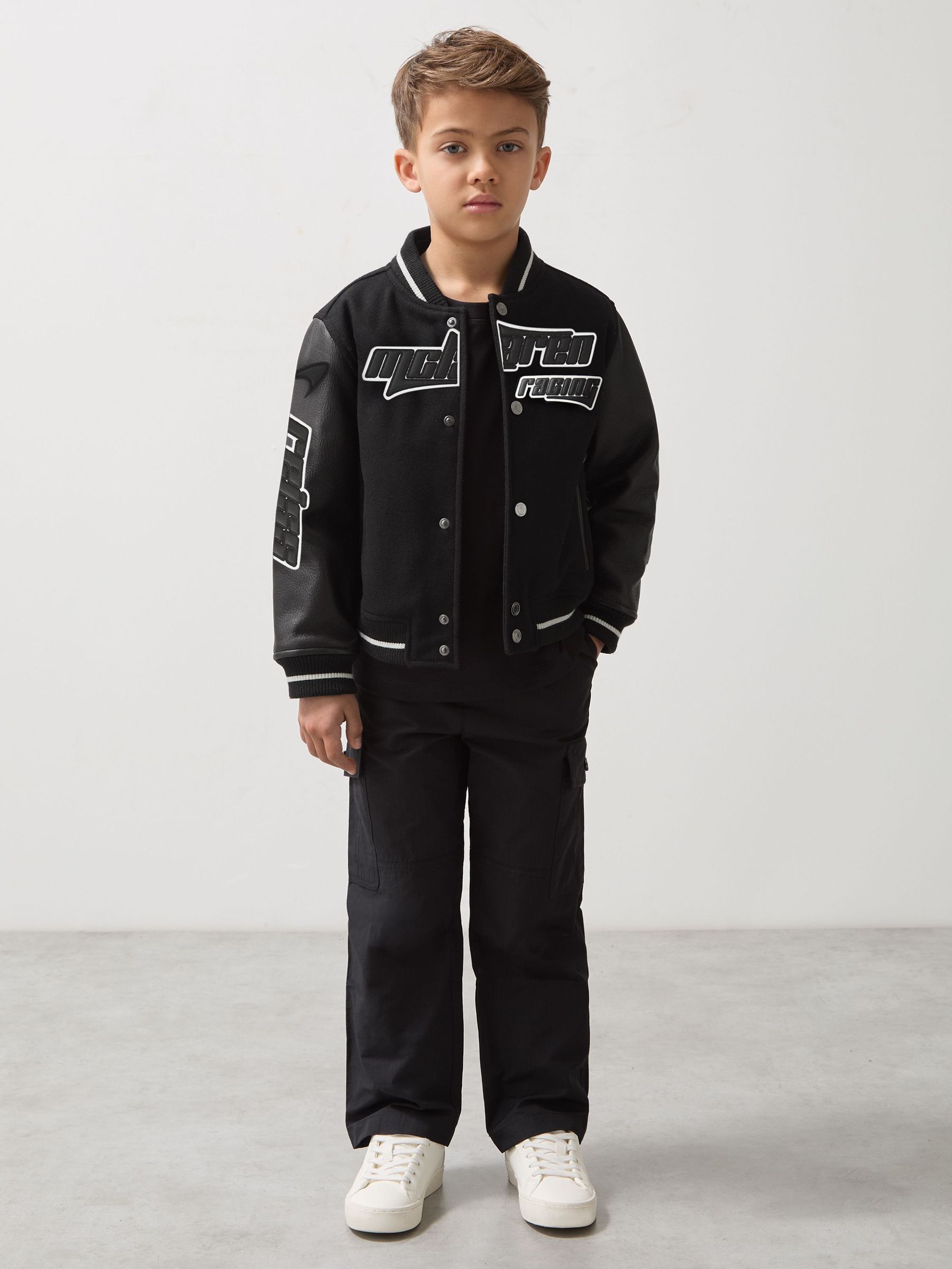 9-13 yrs Unisex Fit McLaren F1 Team Bomber Jacket in Black (AP0336) | €595