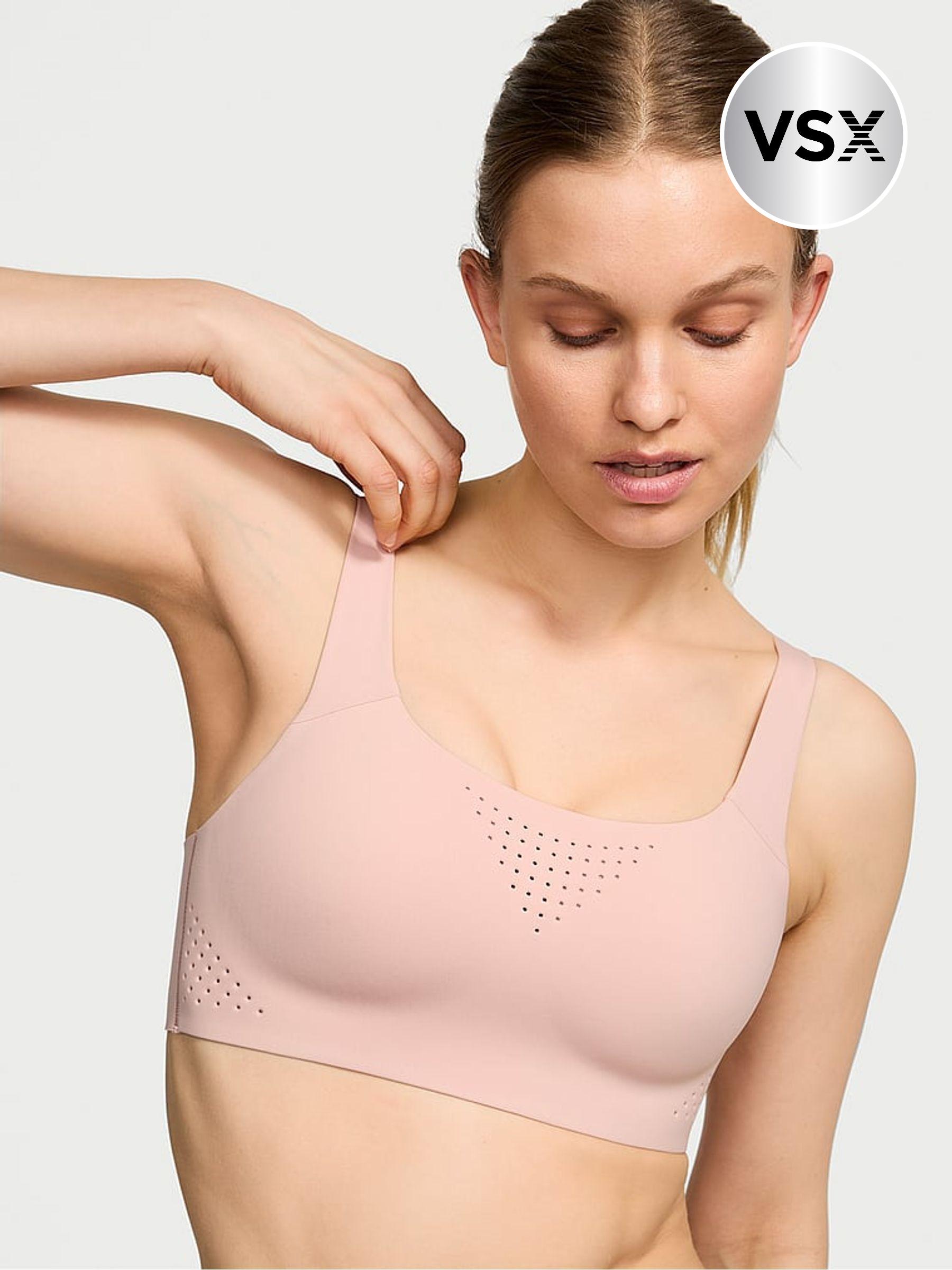 Bare Pink Back Close Featherweight Max High Support Sports Bra (AP2790) | €52