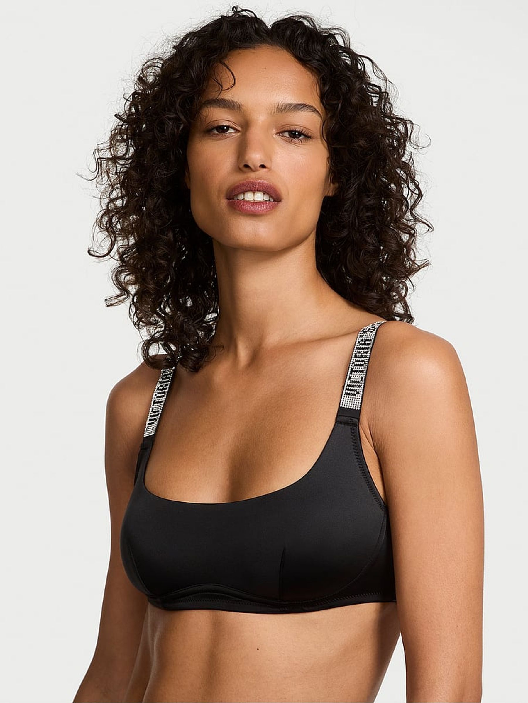 Black Shine Strap Bralette (AP6149) | €33