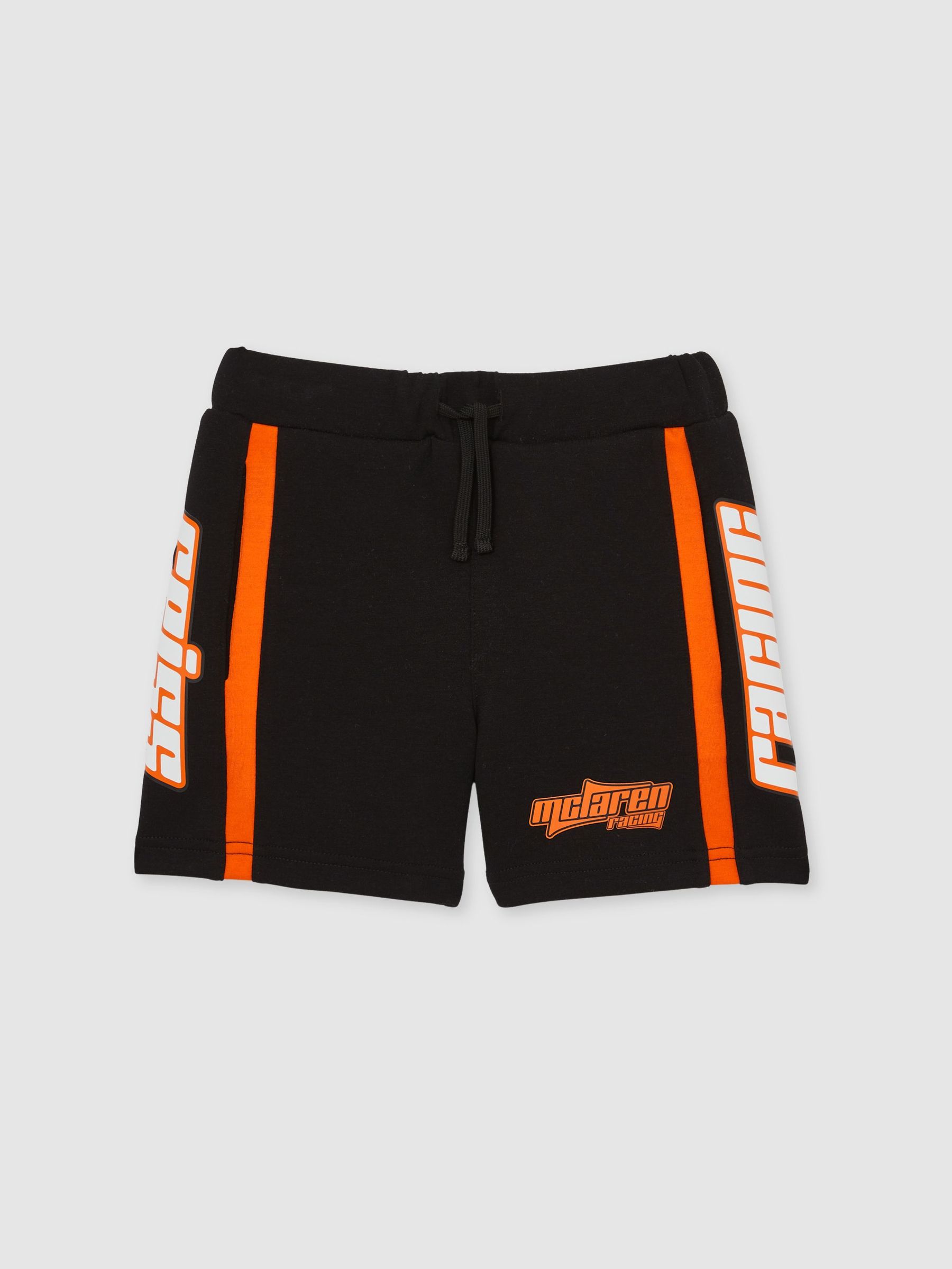 13-14 yrs McLaren F1 Team Drawstring Shorts Unisex Fit in Black/Orange (AP6299) | €55