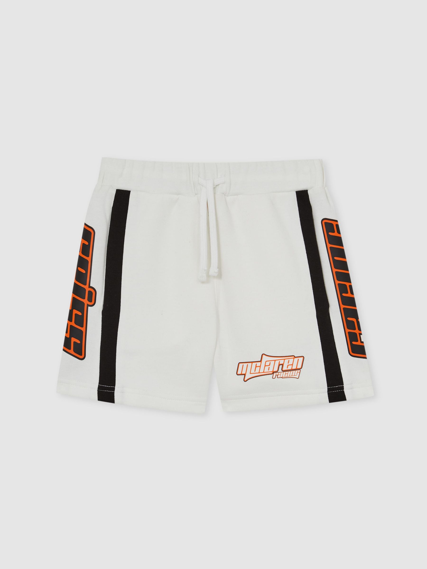13-14 yrs McLaren F1 Team Drawstring Shorts Unisex Fit in White (AP6336) | €55