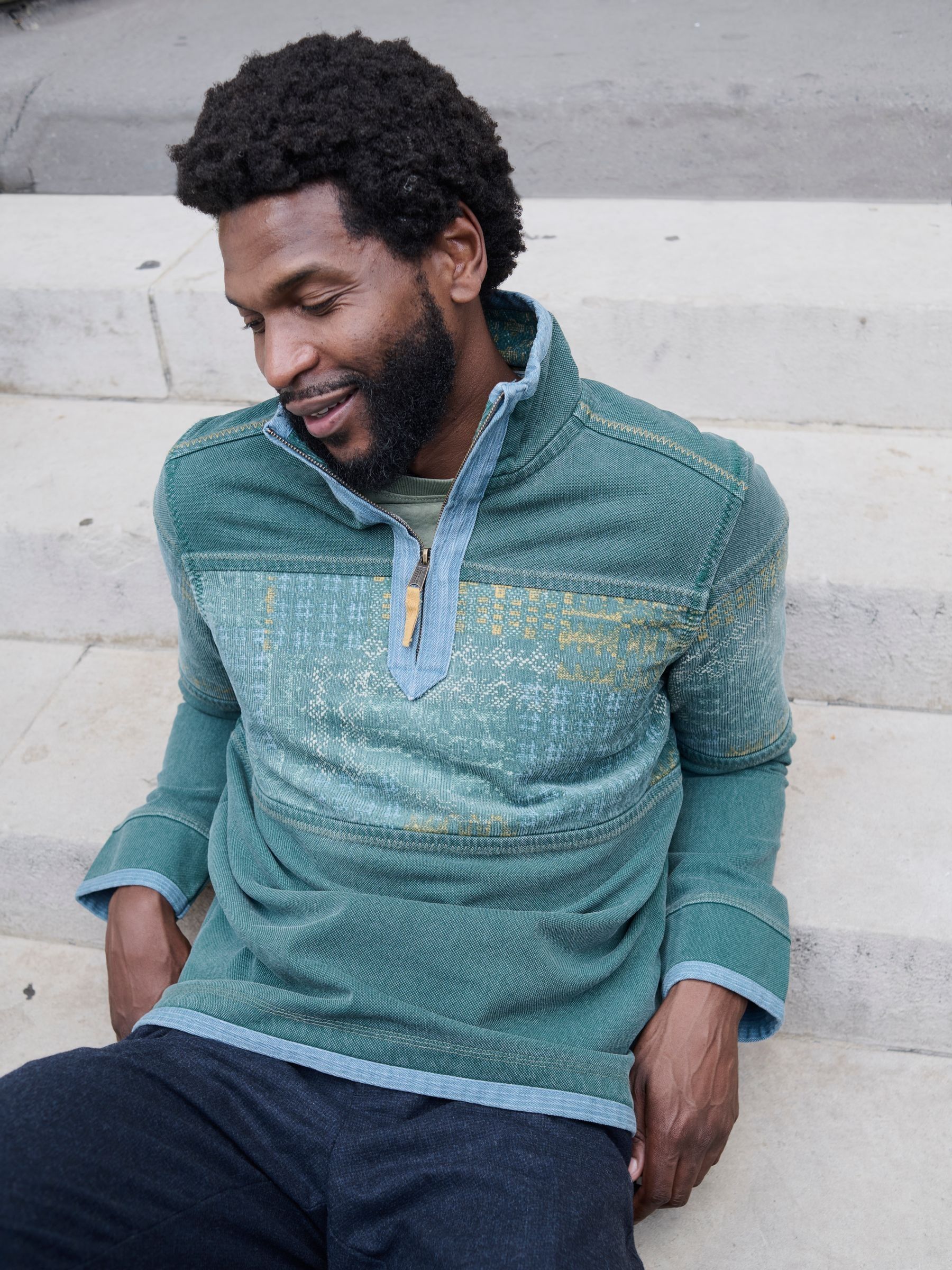 Emerald Green Blanket Airlie Sweat (AP7030) | €85.50