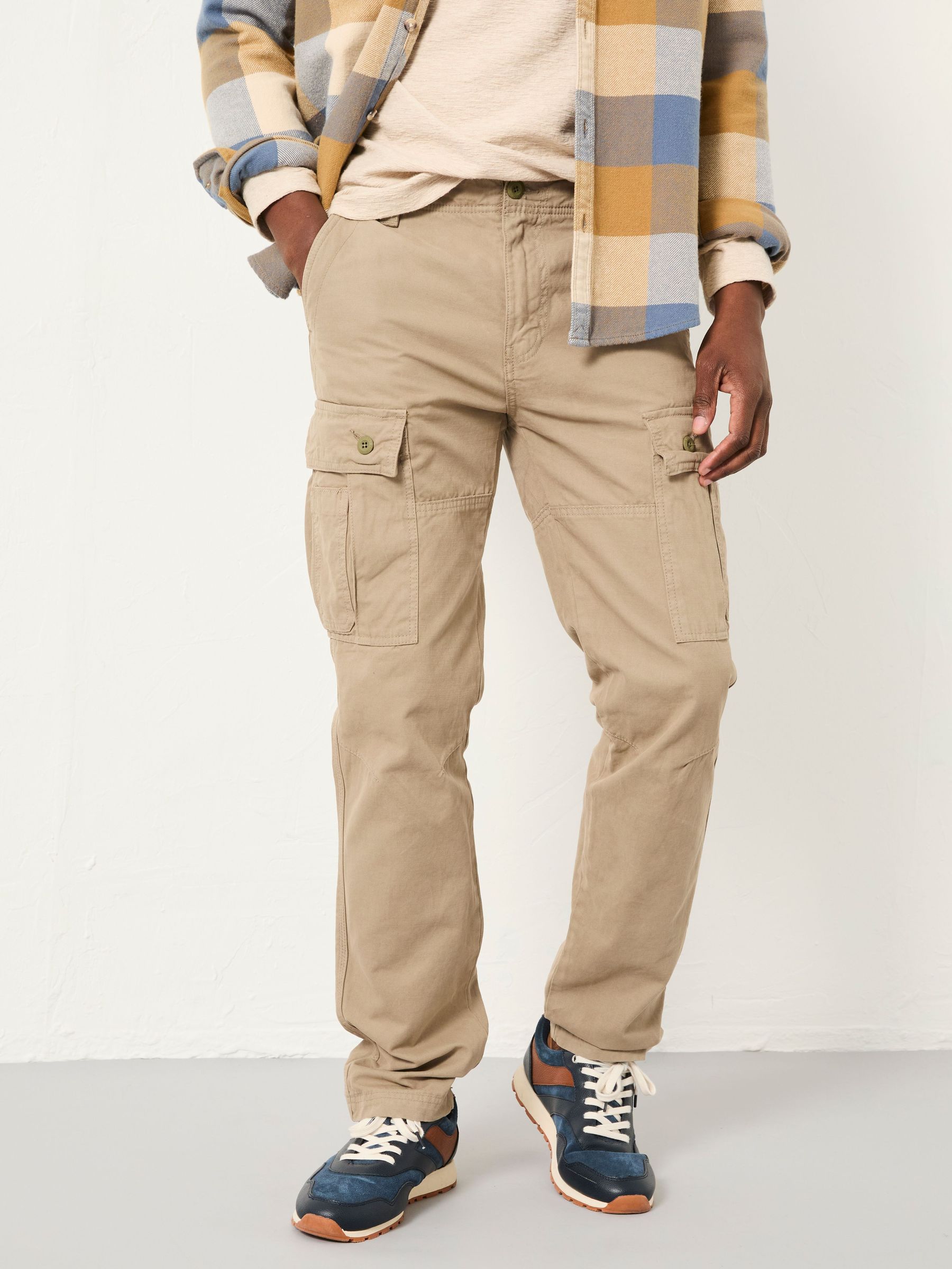 Breakyard Grey Cargo Trousers (AR2346) | €78.50