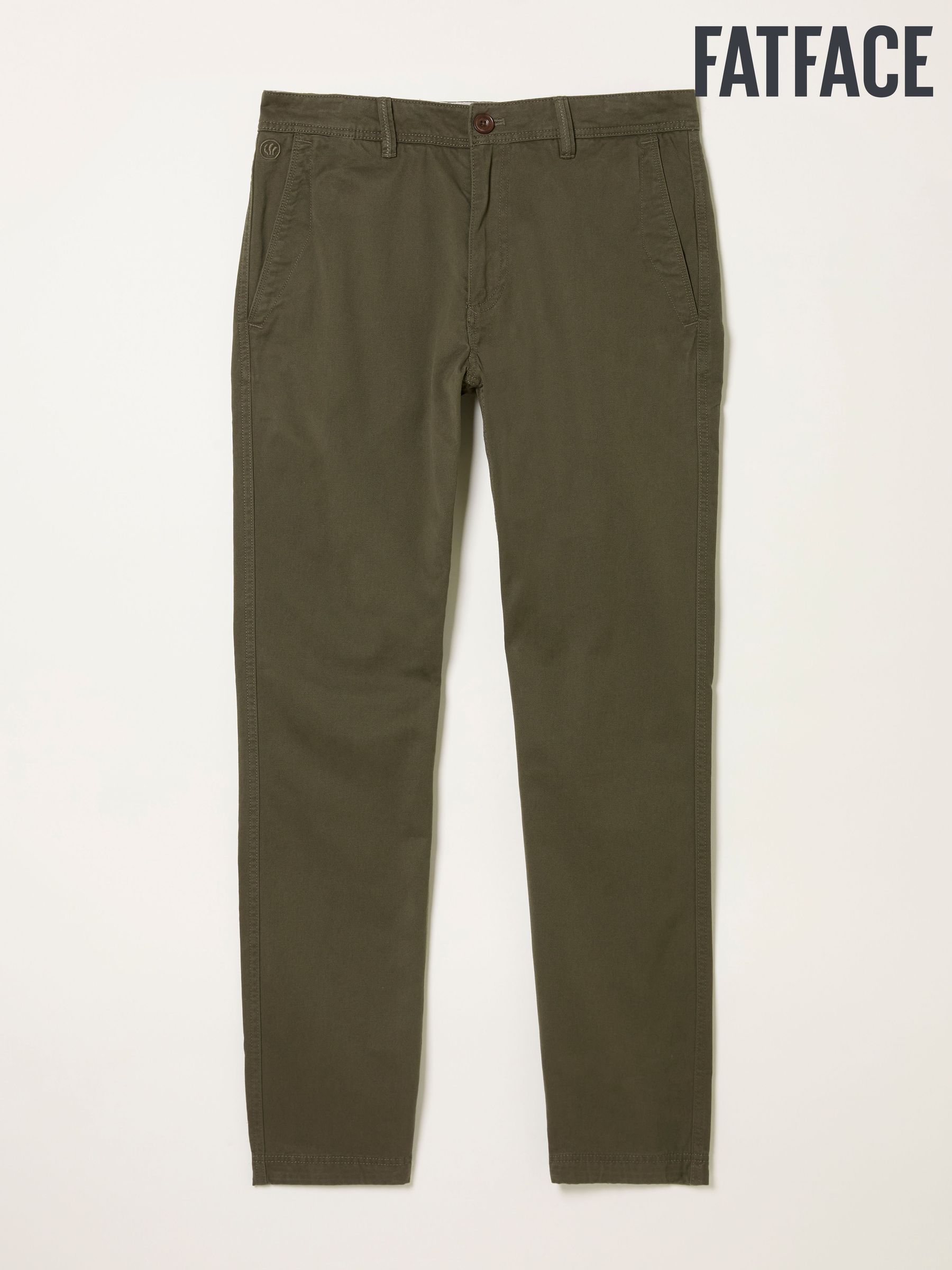 Dark Green Modern Coastal Chinos (AR2351) | €65