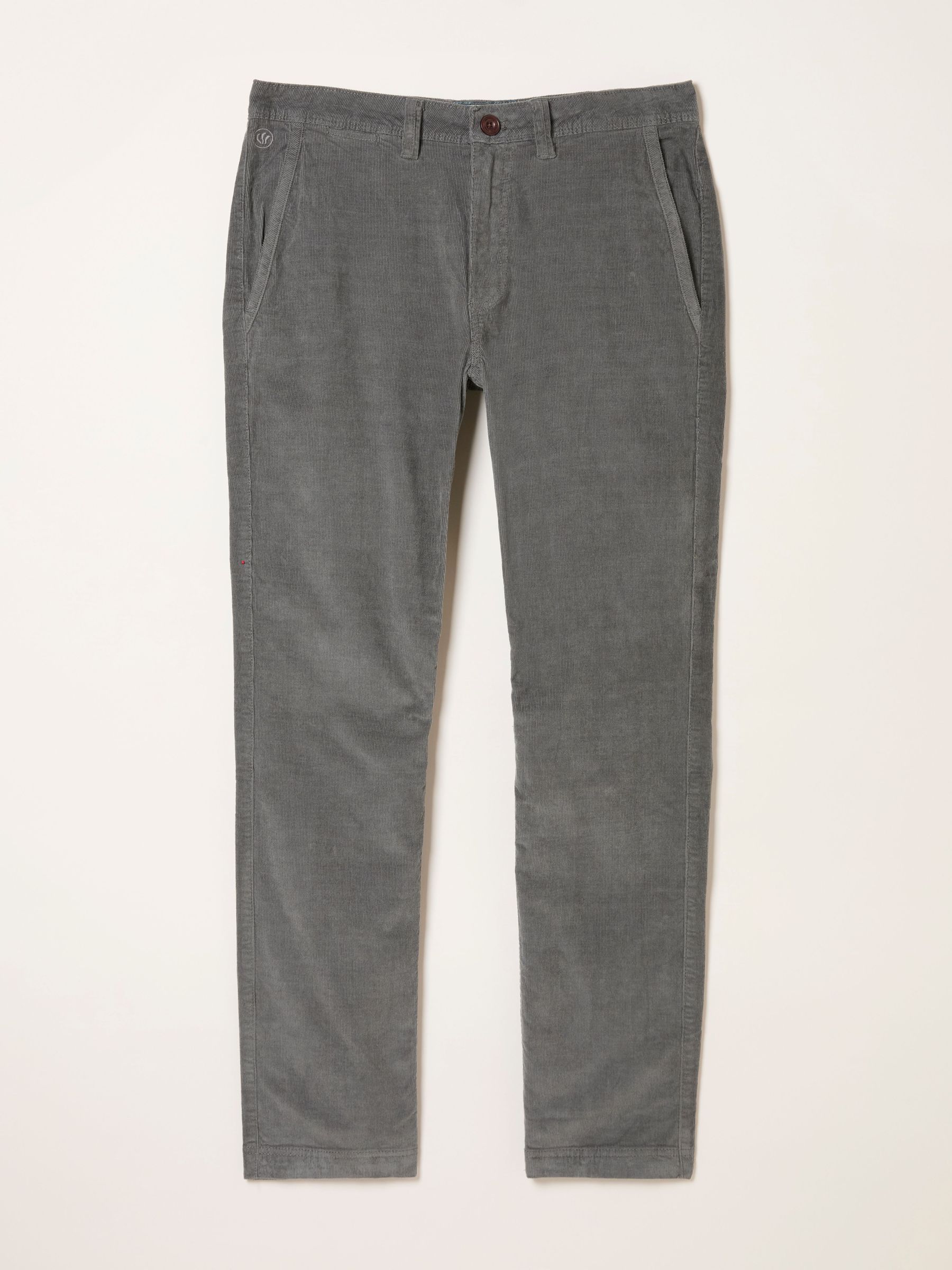 Dusky Green Straight Cord Chino Trousers (AR2356) | €72.50