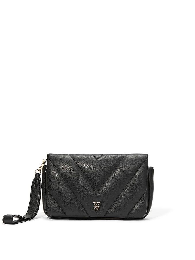 Black Wristlet Clutch Purse (AR3661) | €40