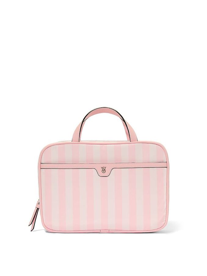 Iconic Stripe Pink Jetsetter Hanging Makeup Bag (AR3684) | €45