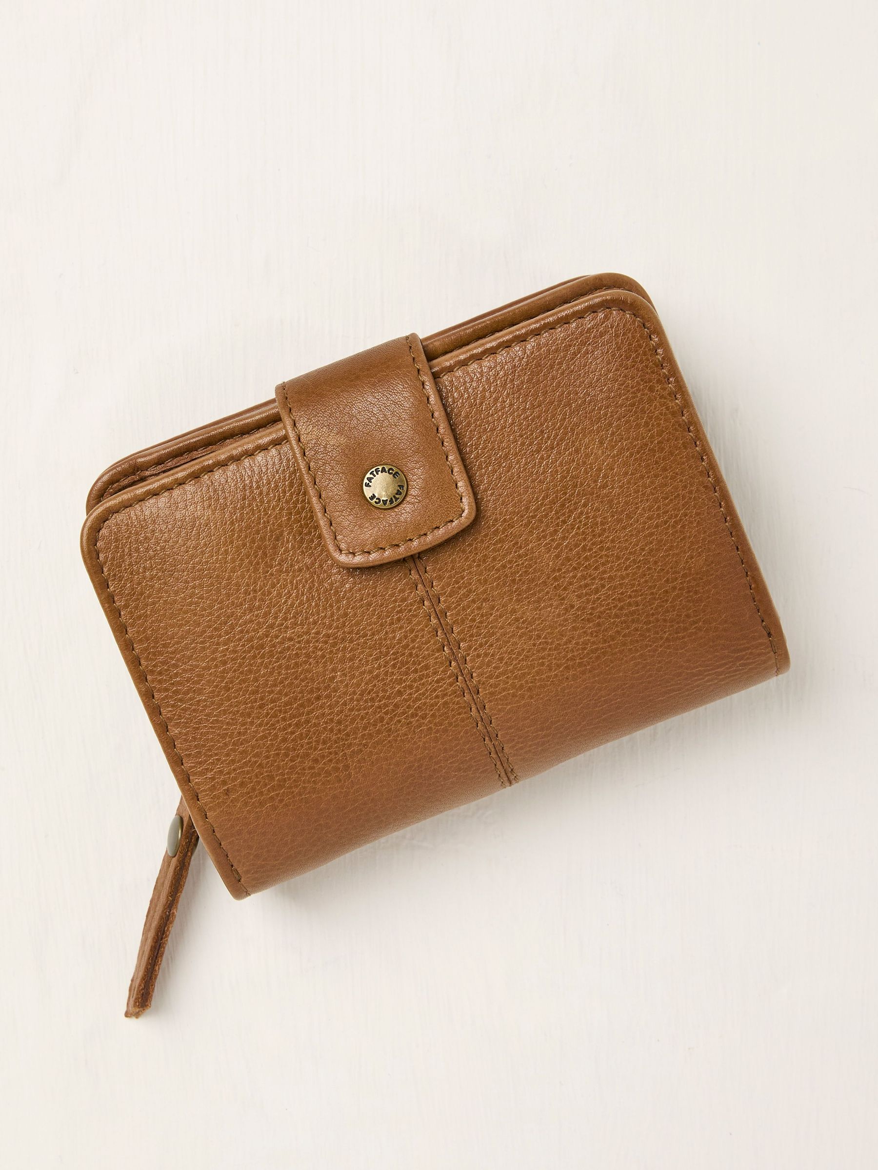 Etta Tan Brown Zip Purse (AR6229) | €46