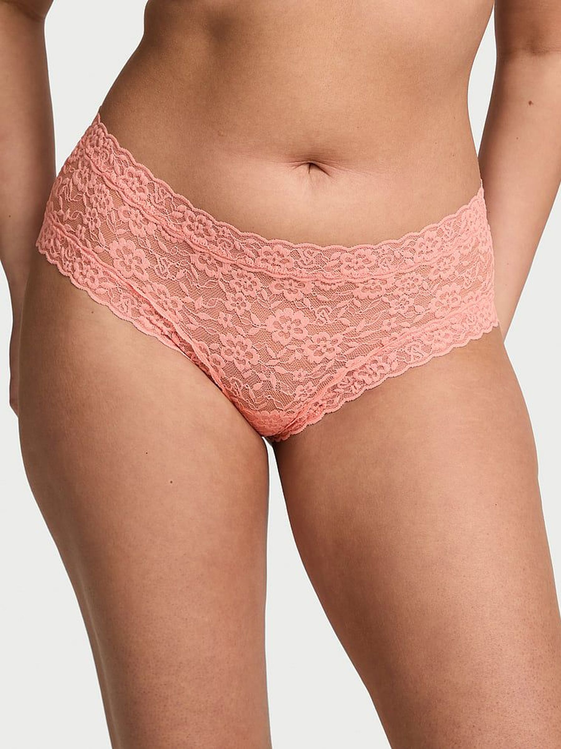 Peachy Orange Cheeky Strappy Back Knickers (AR9452) | €10.50