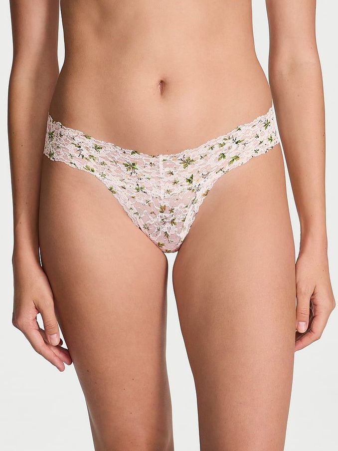 Purest Pink Thong Knickers (AT0929) | €10.50