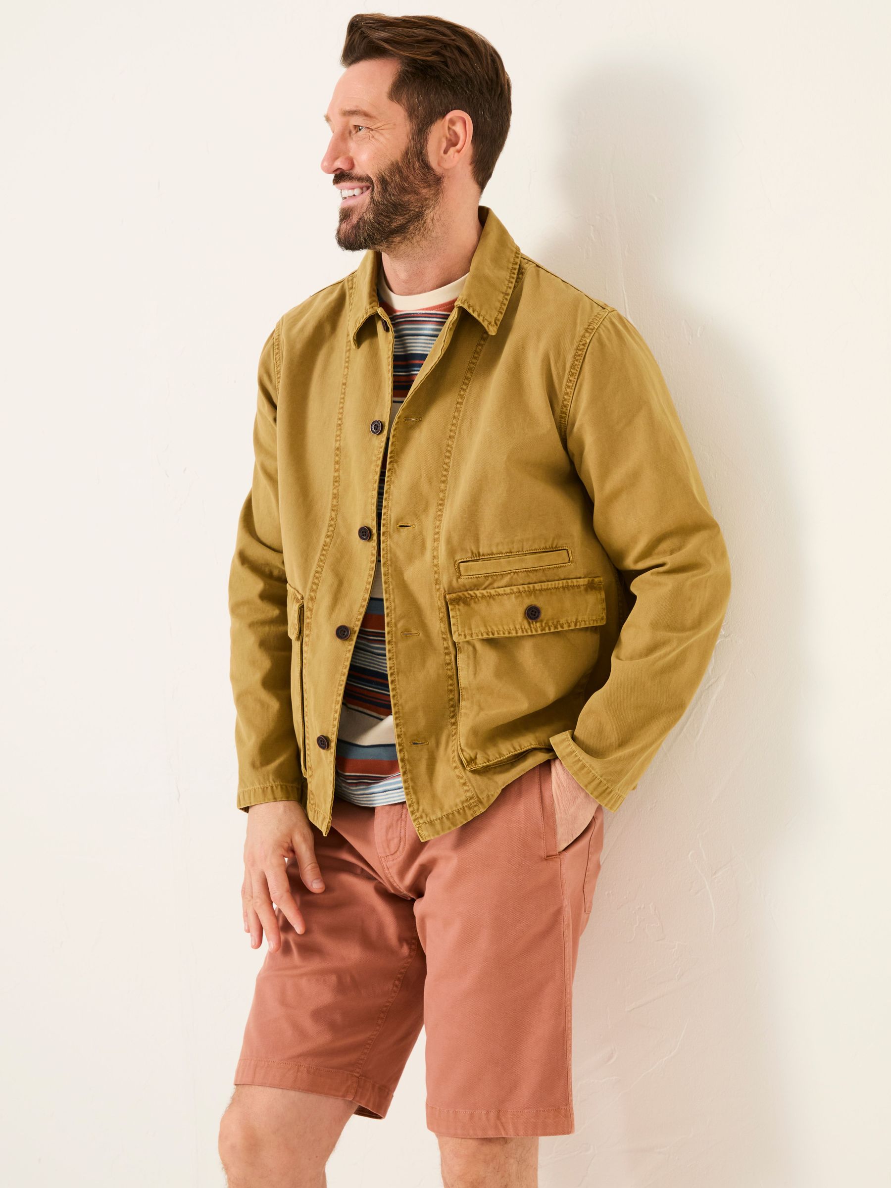 Stone Garment Dye Worker 100% Cotton Jacket (AT8410) | €91