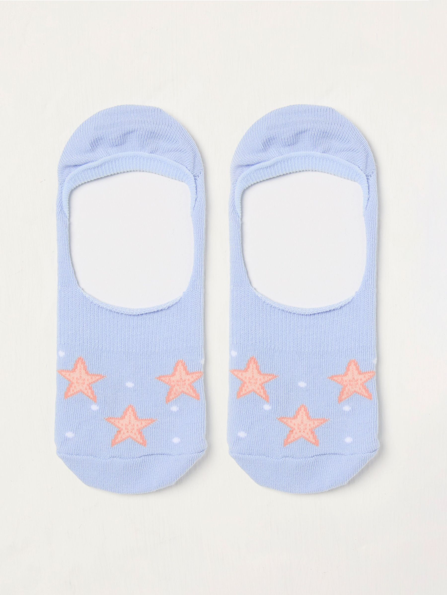 Blue Starfish Footsie Socks (AT9313) | $8