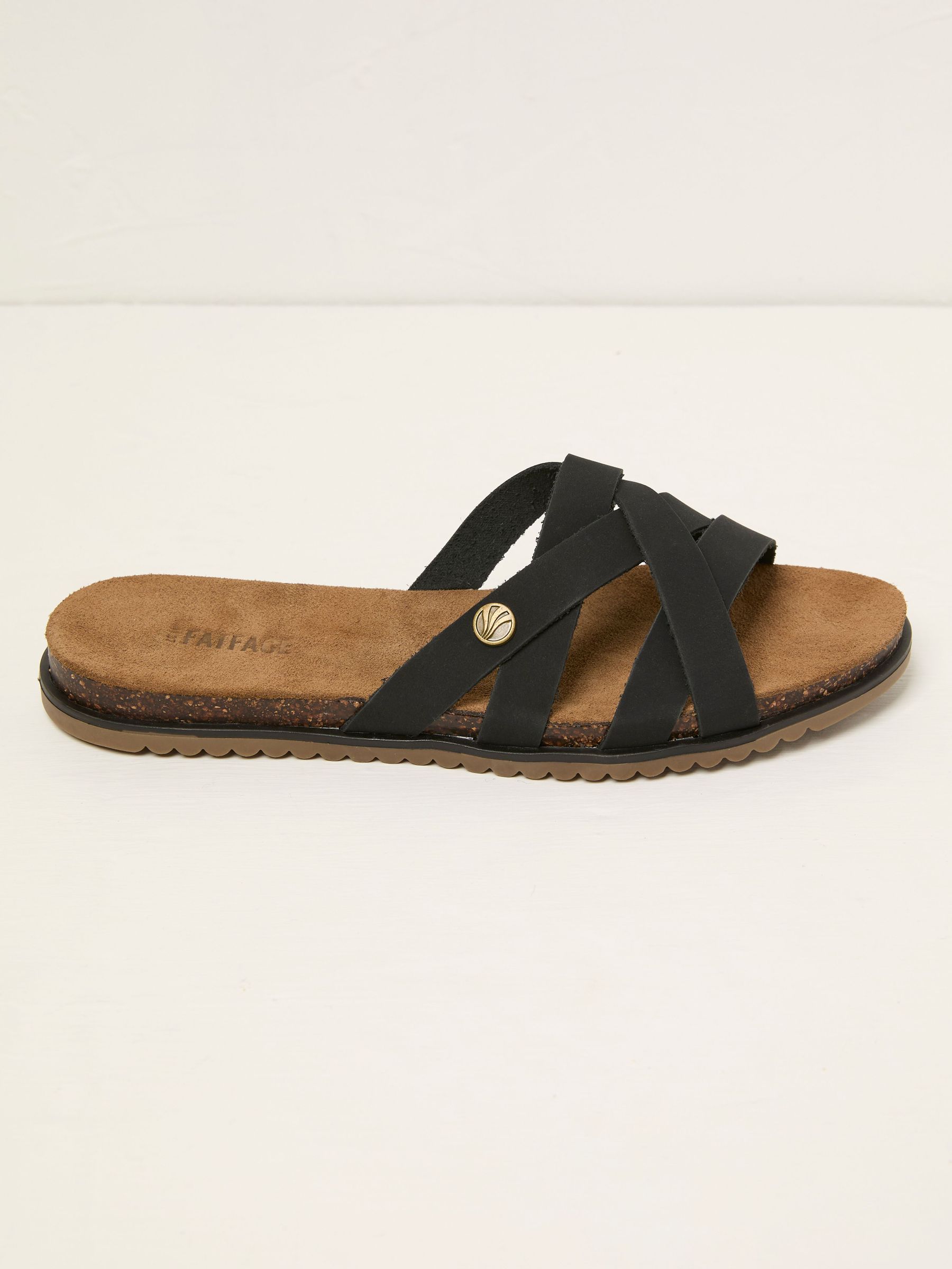 Black Strappy Sandal (AU0334) | €52