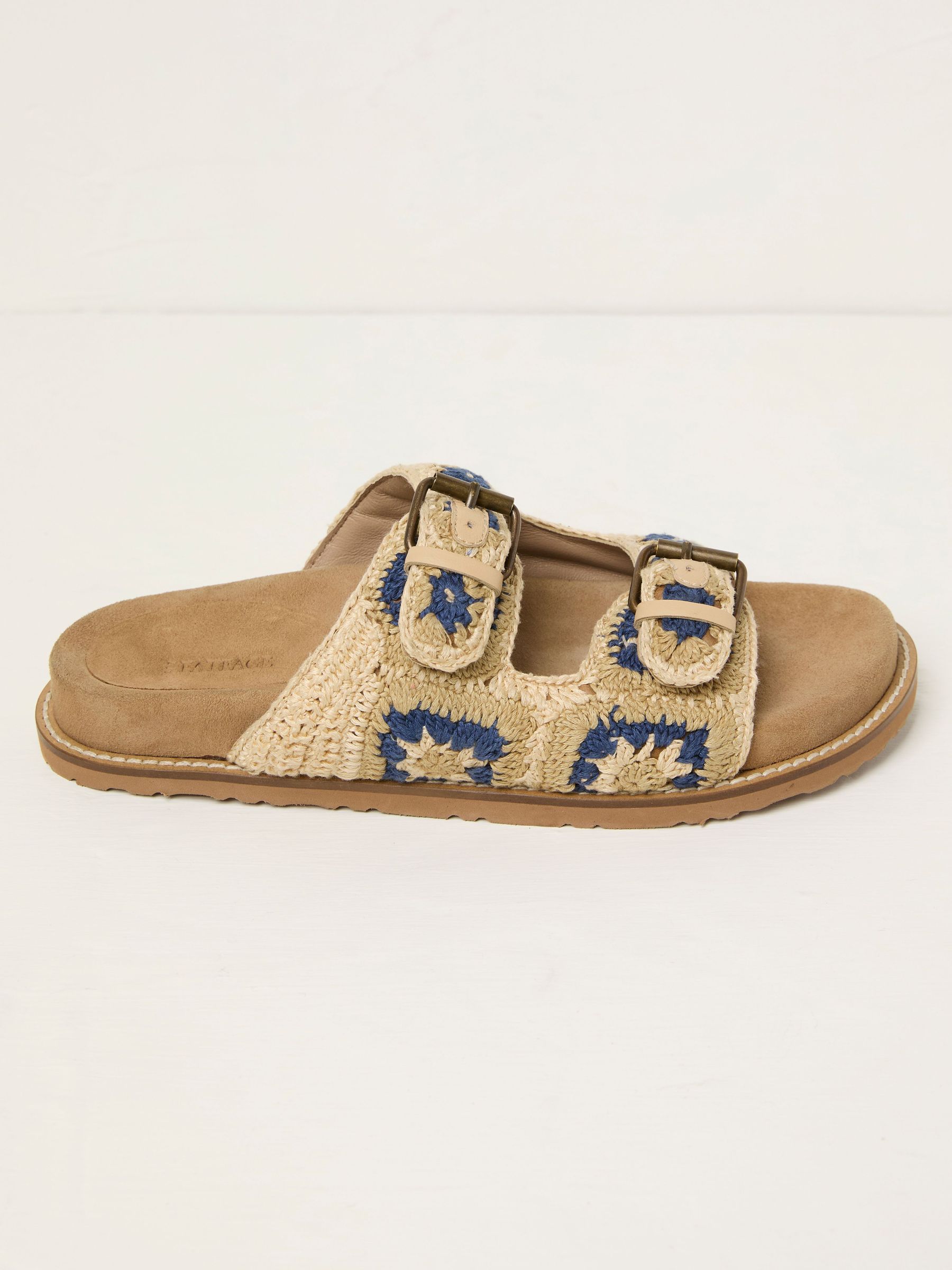 Blue Crochet Meldon Sandal (AU0420) | $113