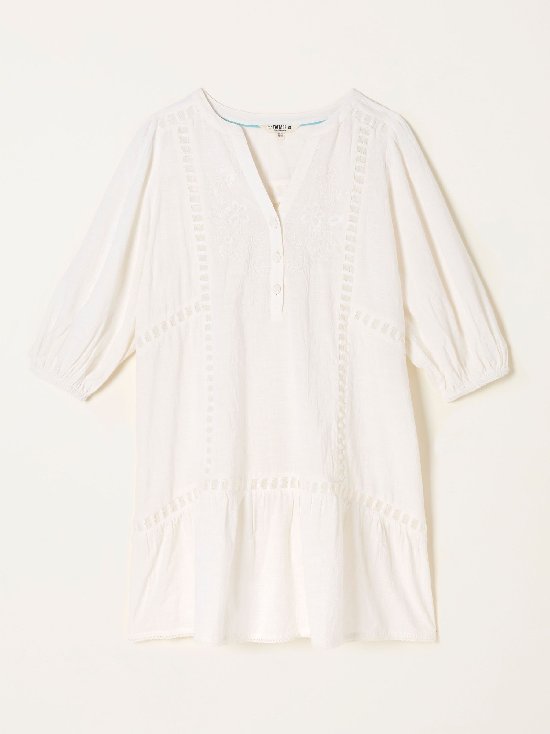 Ivory Beachwear Embroidered Dress (AU3143) | €77.50