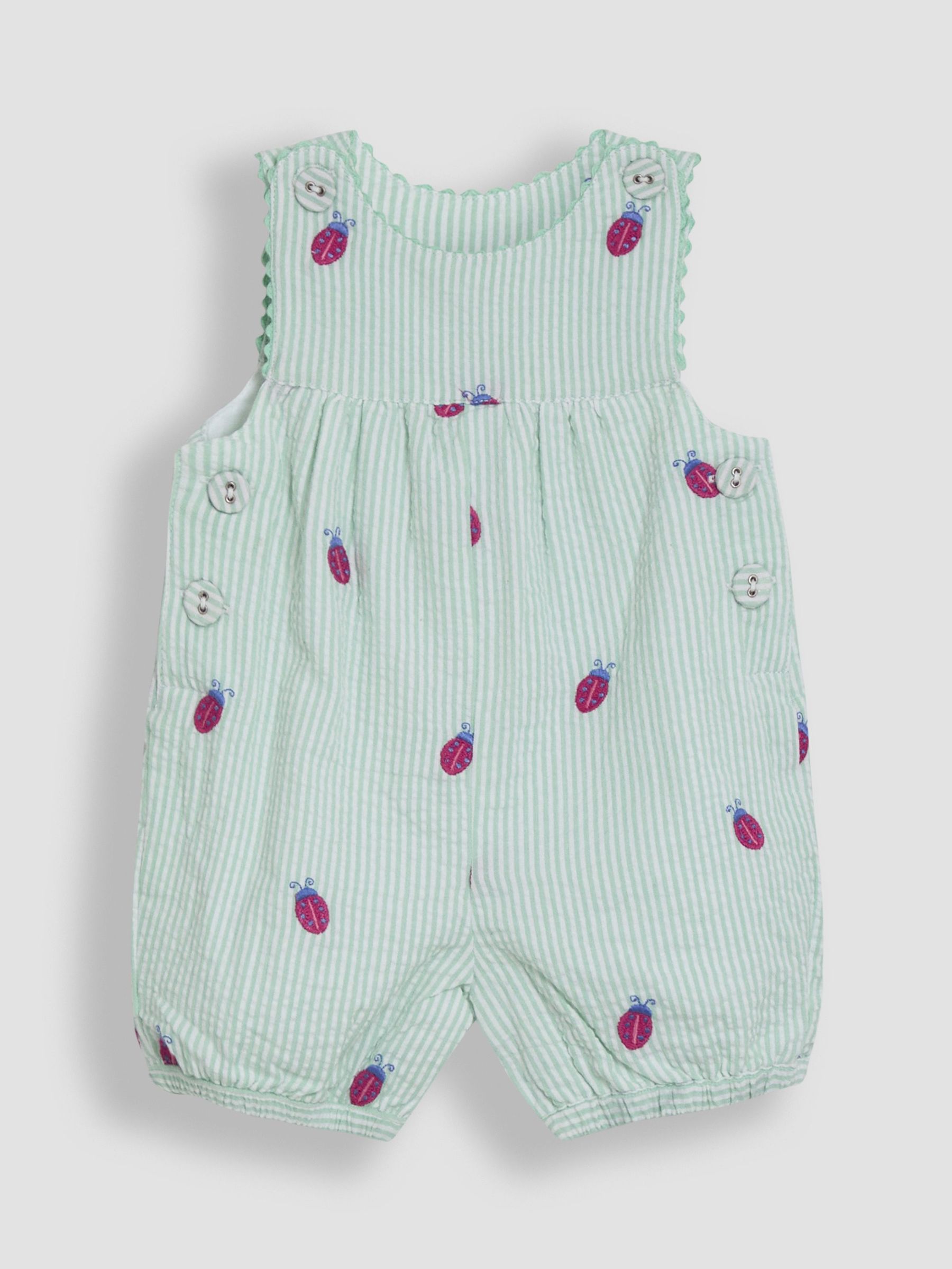 Green Ladybird Embroidered Dungarees (AU4165) | $43 - $45