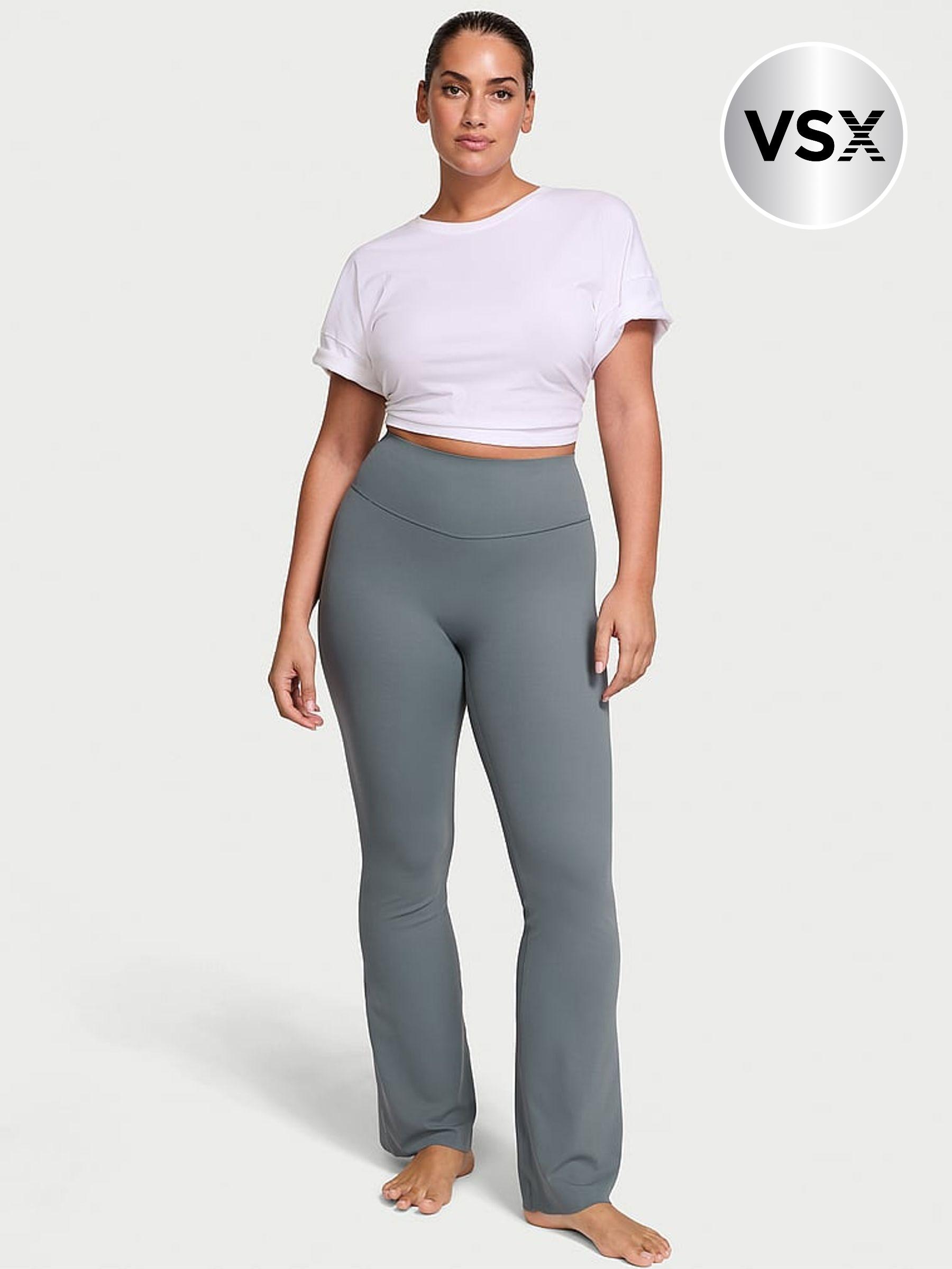 Dark Steel Grey Elevate™ Stretch Flare Leggings (AU5461) | €79