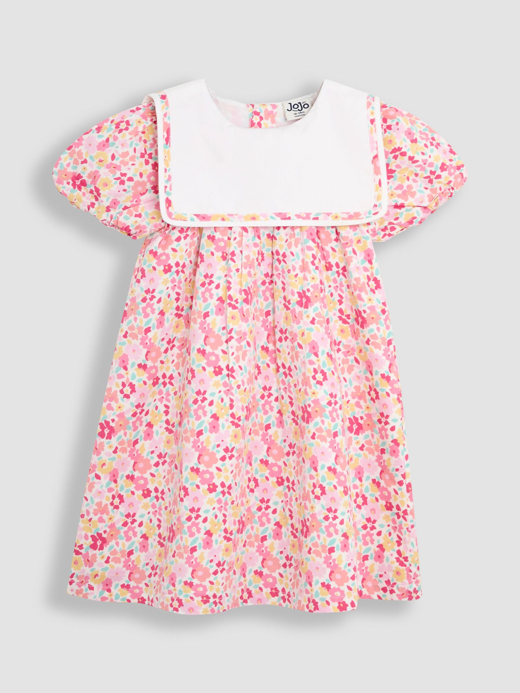 Pink Baby Floral Print Sailor Party Dress (AU5569) | $51 - $55