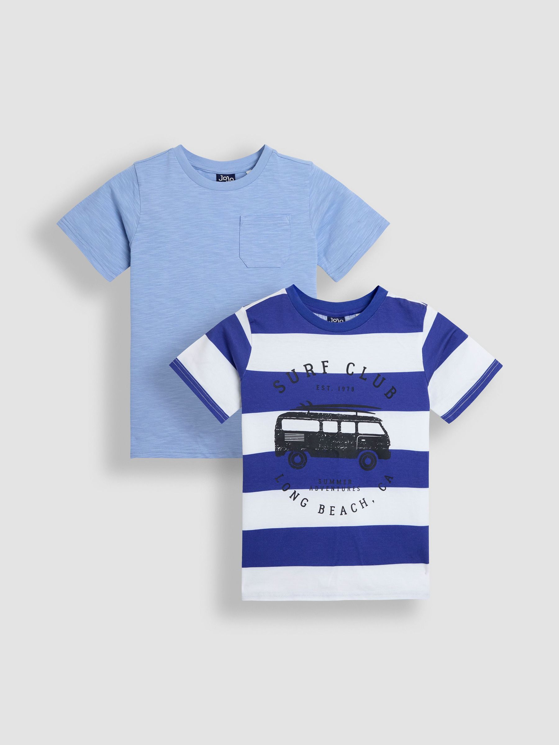 Navy Surf Club T-Shirts 2 Pack (AU6324) | $39 - $41