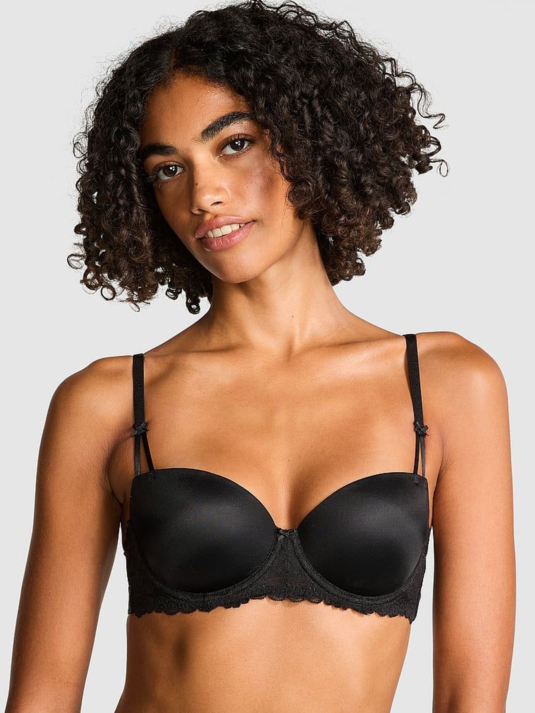 Black Push Up Balcony Bra (AU7380) | €40