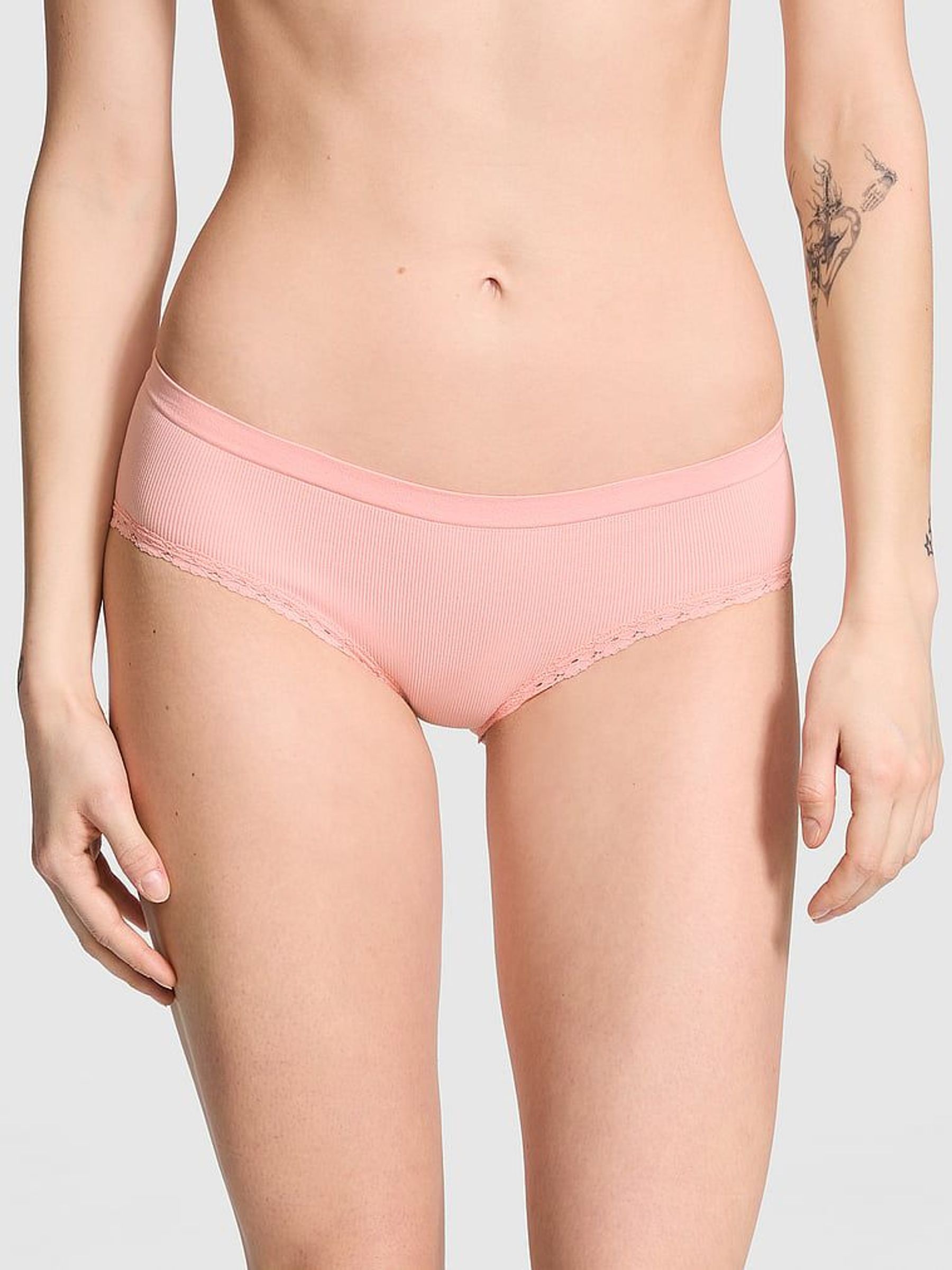 Apricot Pink Hipster Seamless Knickers (AU7382) | €10.50