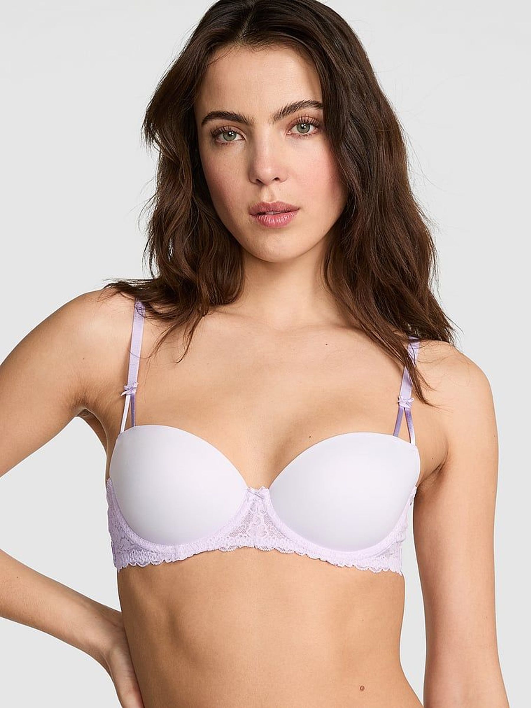 Purple Whisper Push Up Balcony Bra (AU7390) | €40