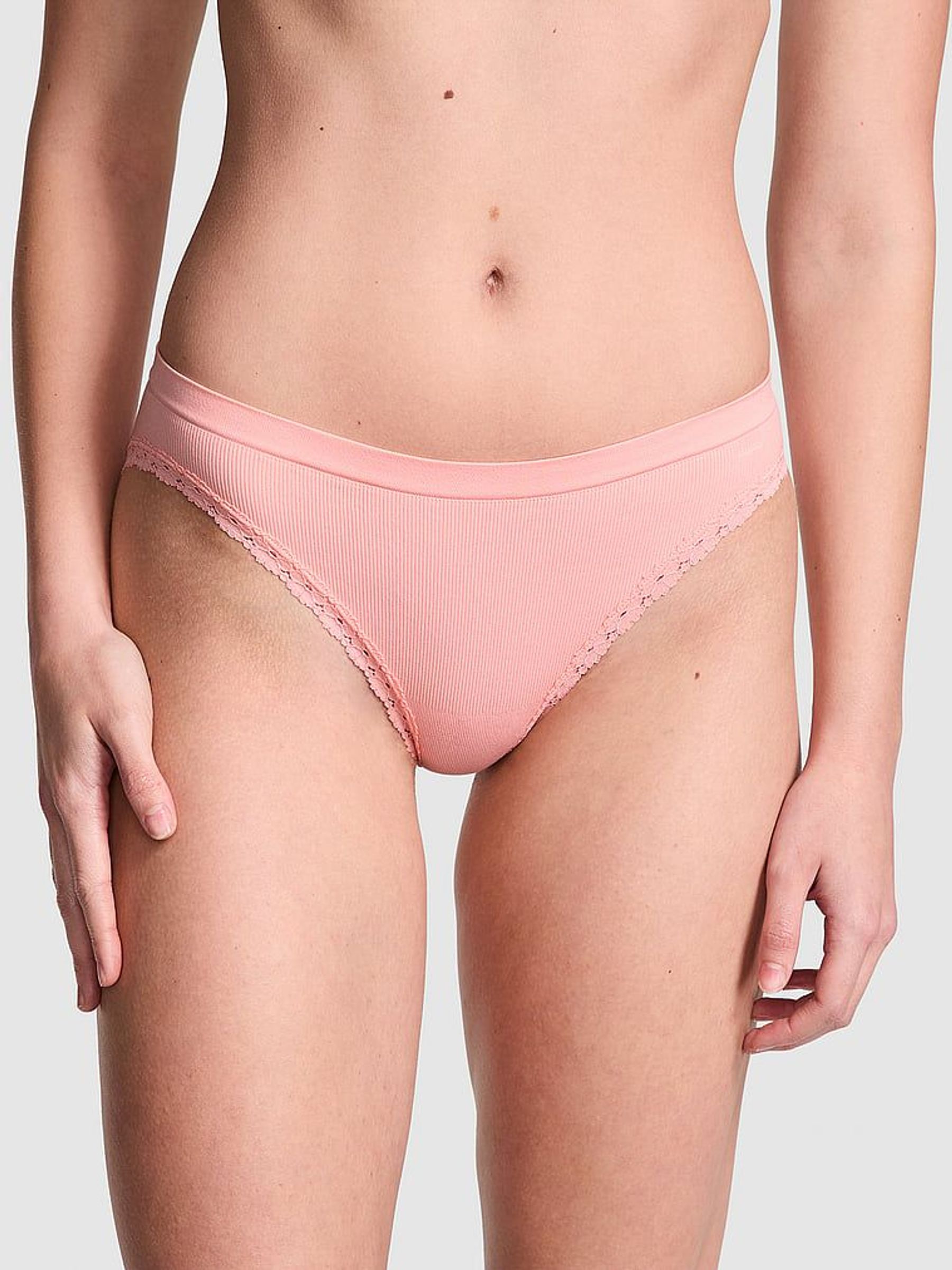 Apricot Pink Seamless Bikini Knickers (AU7400) | €10.50