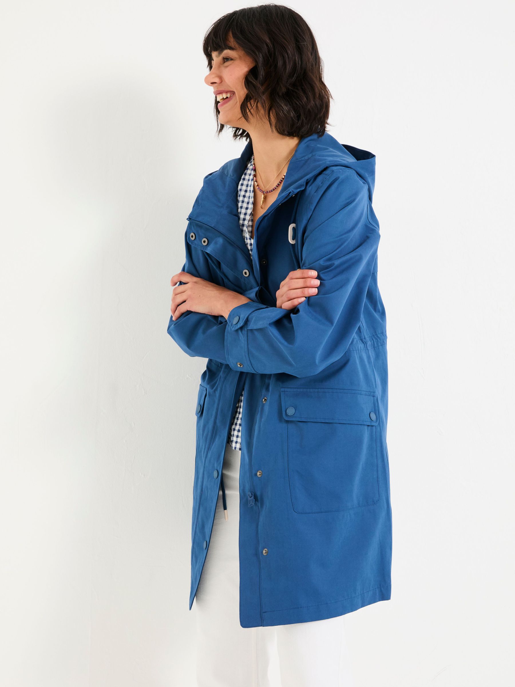 Lola Navy Lola Waterproof Long Coat (AU7602) | €145