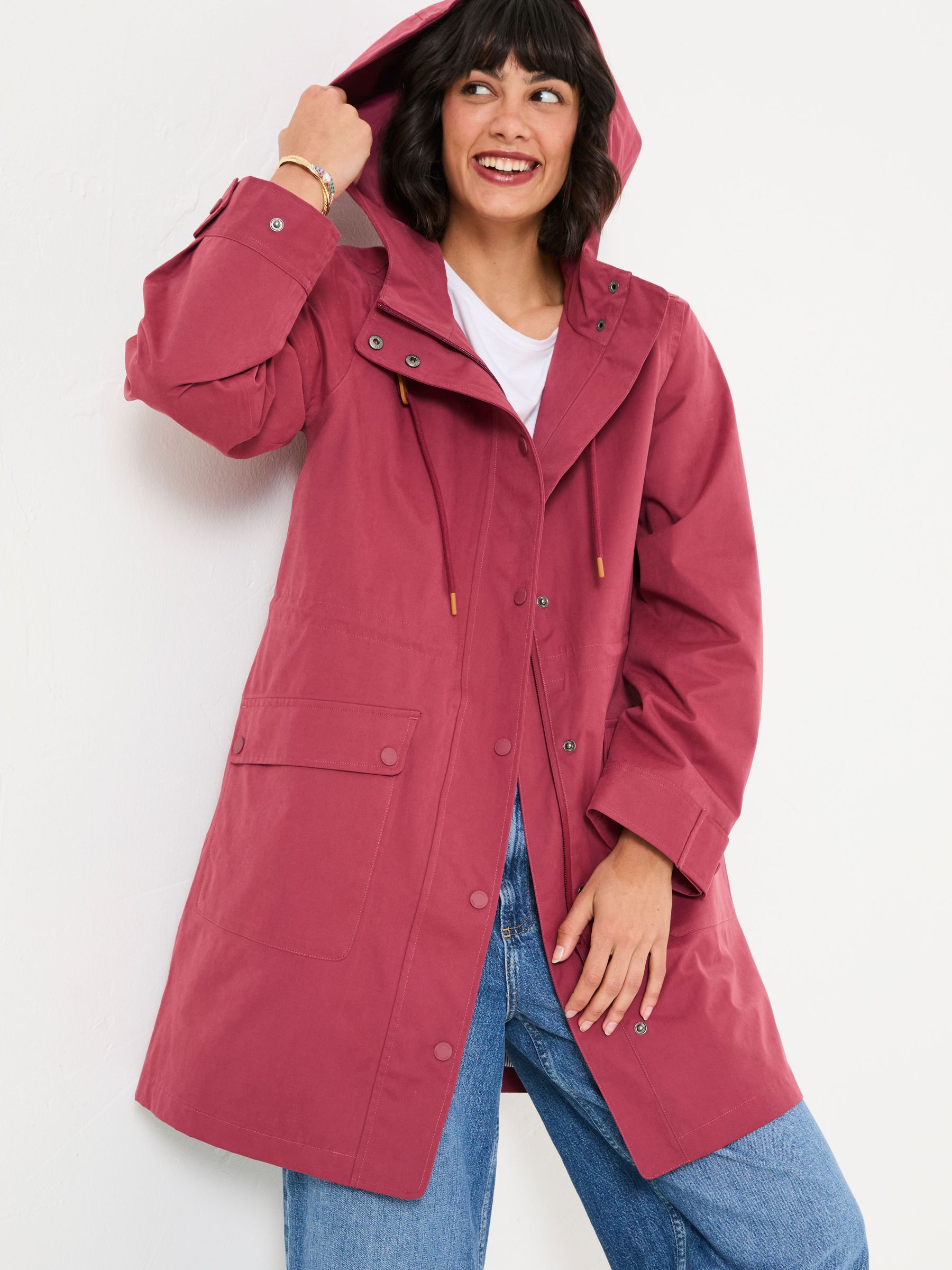 Lola Rose Pink Lola Waterproof Long Coat (AU7605) | €145